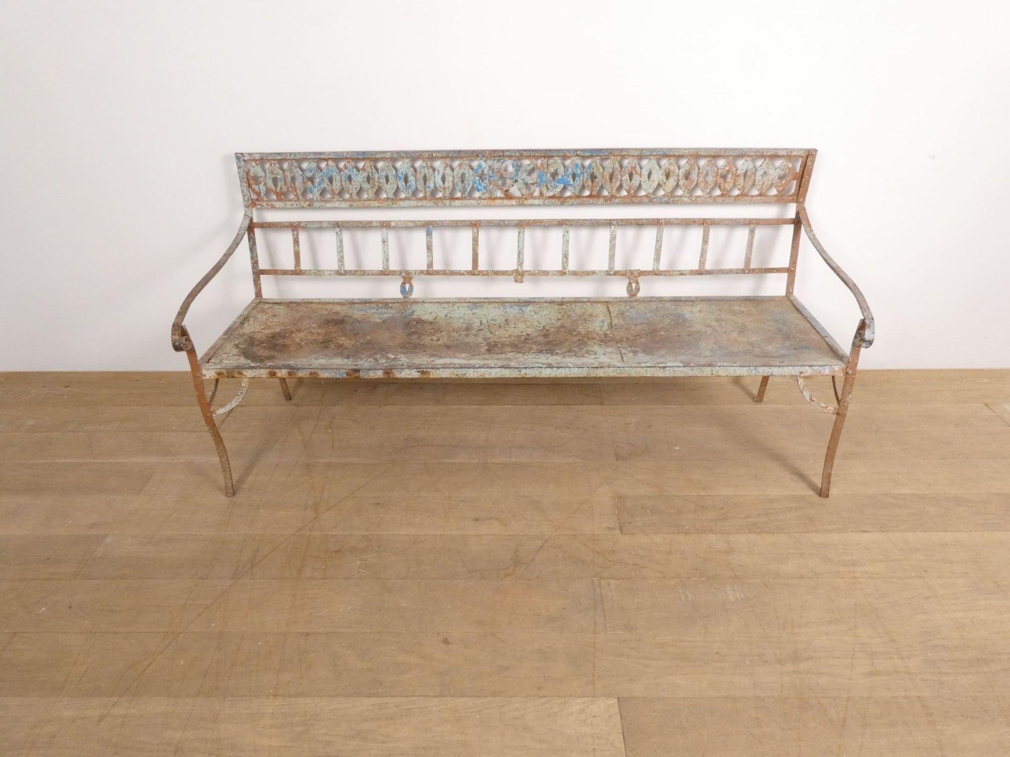 19th Century French Iron Bench