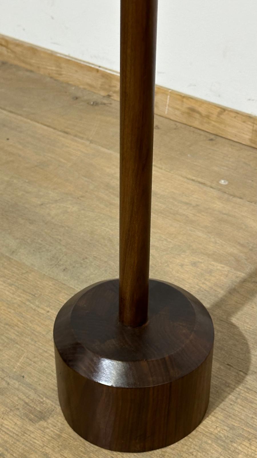 Lucca Studio Carlo Walnut "Cup" Holder On Stand