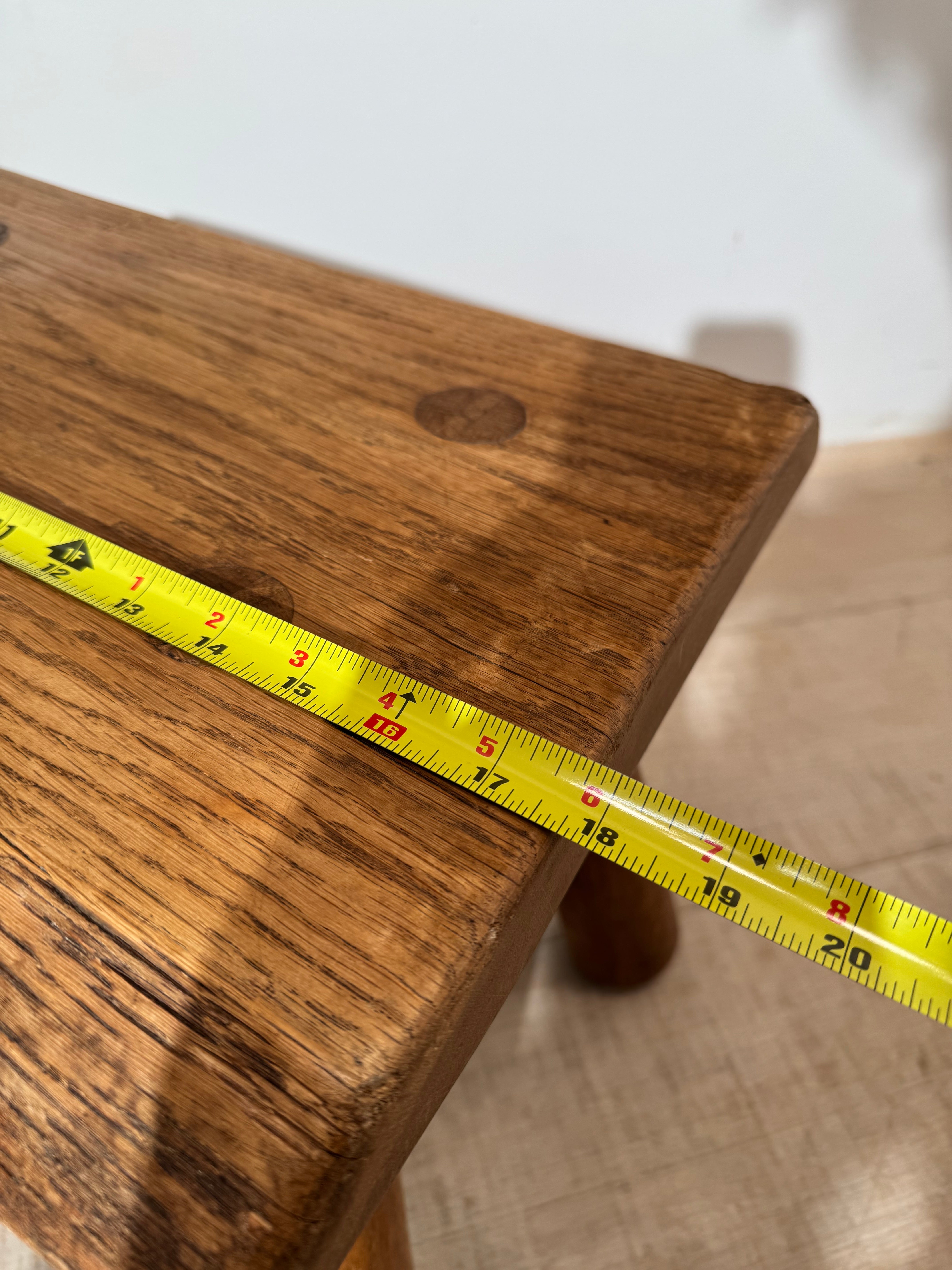 Original 1940's Oak Side Table