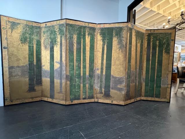 18th Century Japanese (6) Panel Screen