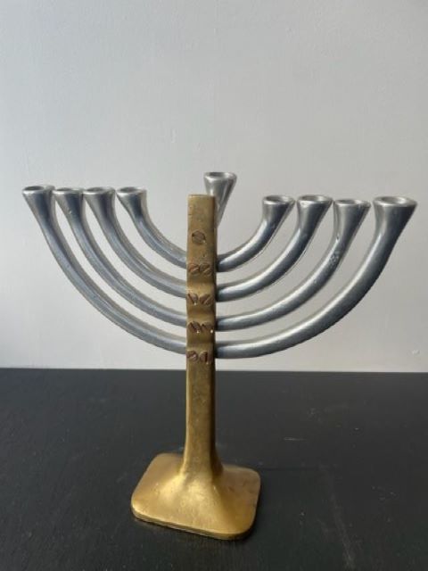 David Marshall Mixed Metals Menorah