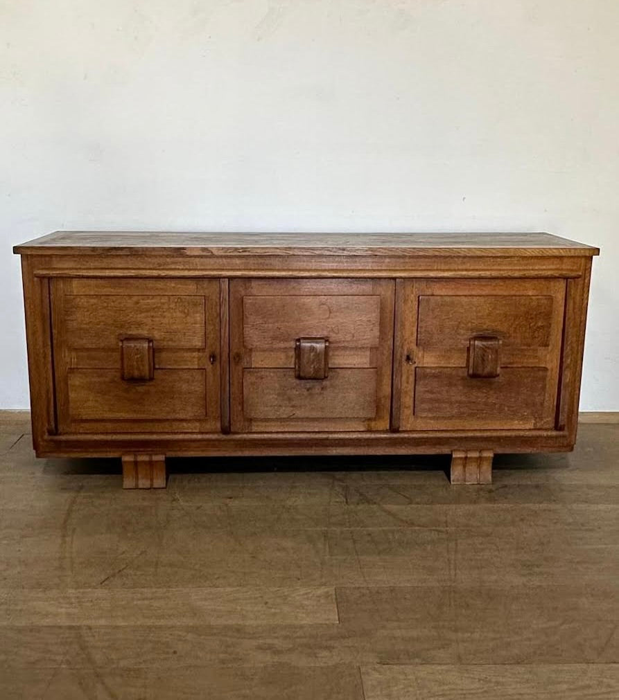 French 1930's Oak Sideboard