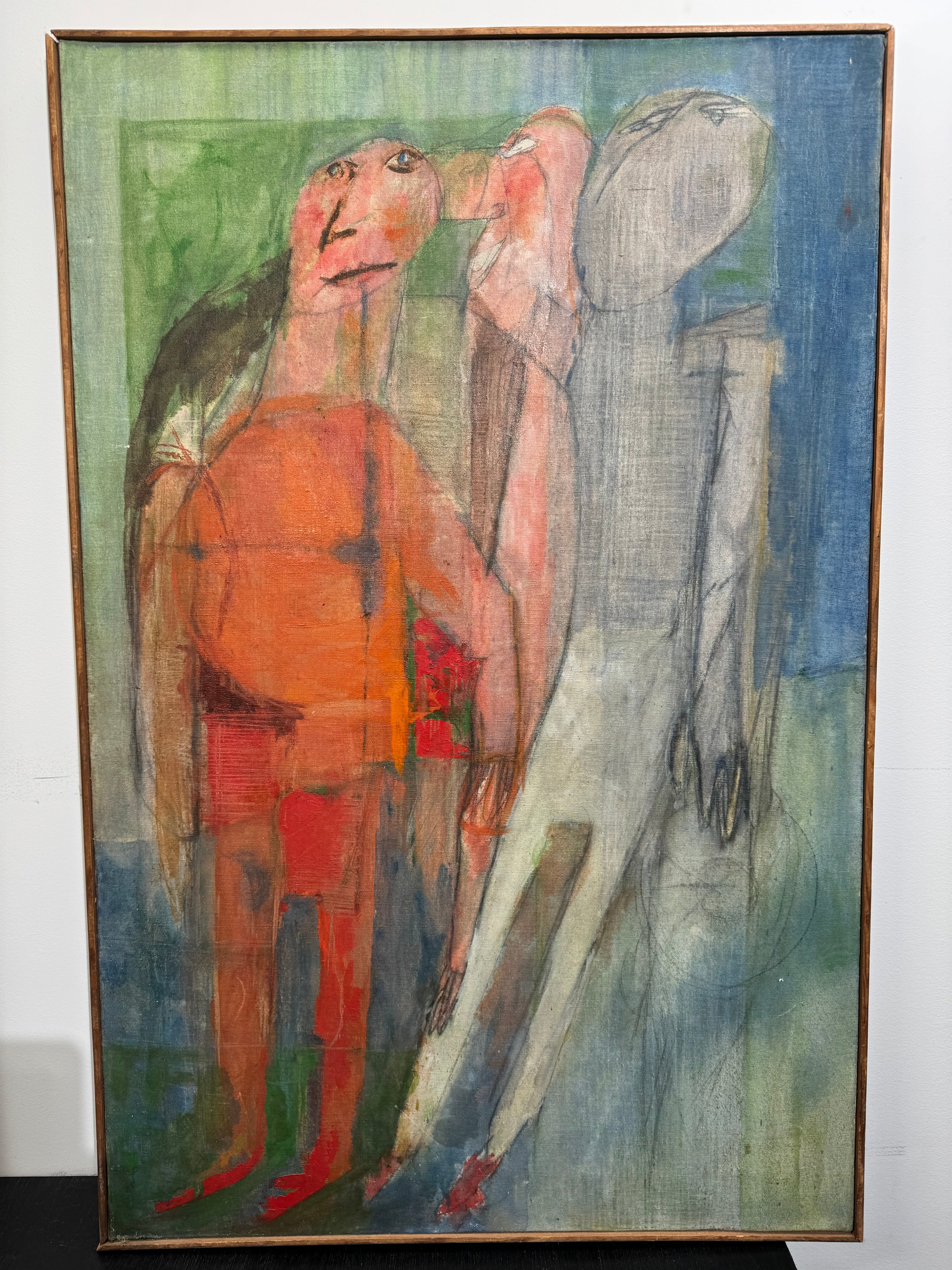 Pair Vintage Danish Paintings