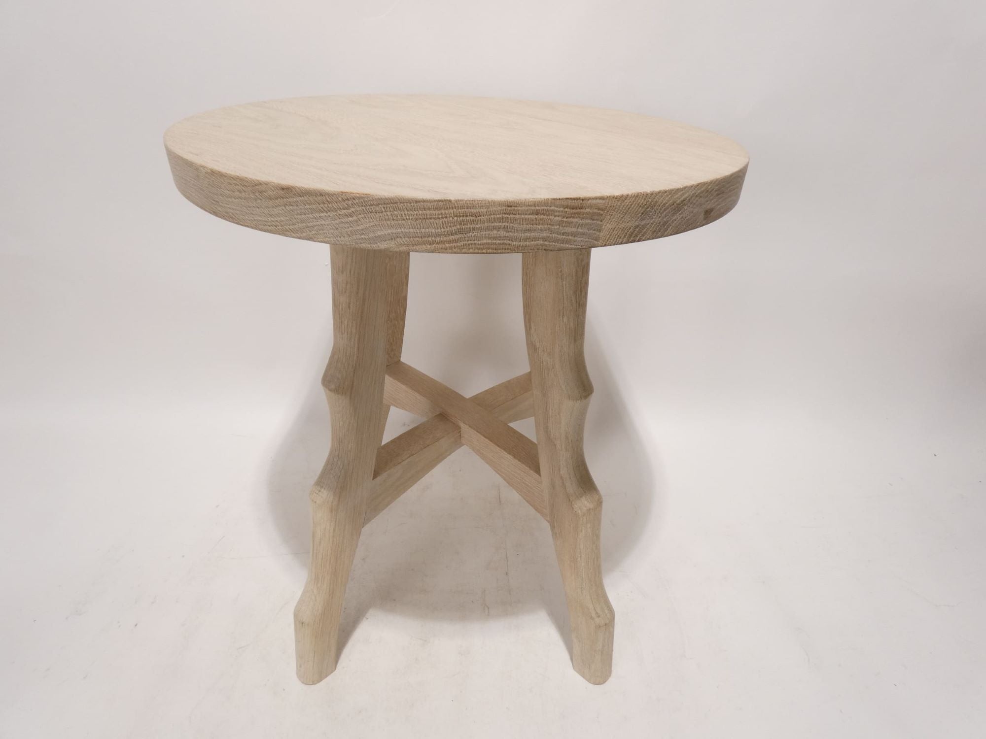 Lucca Studio Ari Cerused Oak Side Table