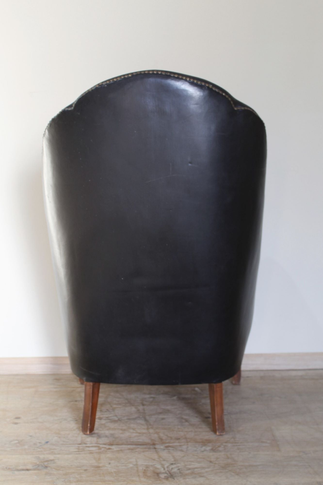 Vintage Danish Leather Arm Chair