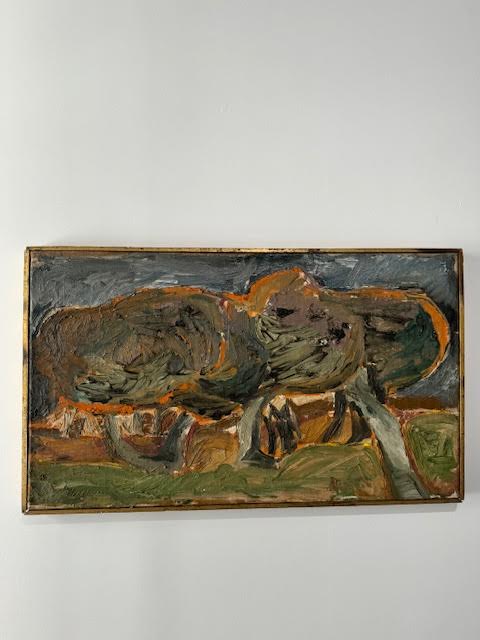 20th Century Danish Abstract Landscape Painting