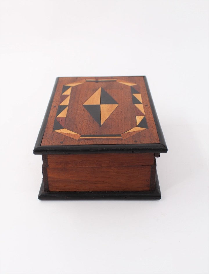 Inlaid 19th Century Wood Desk Box