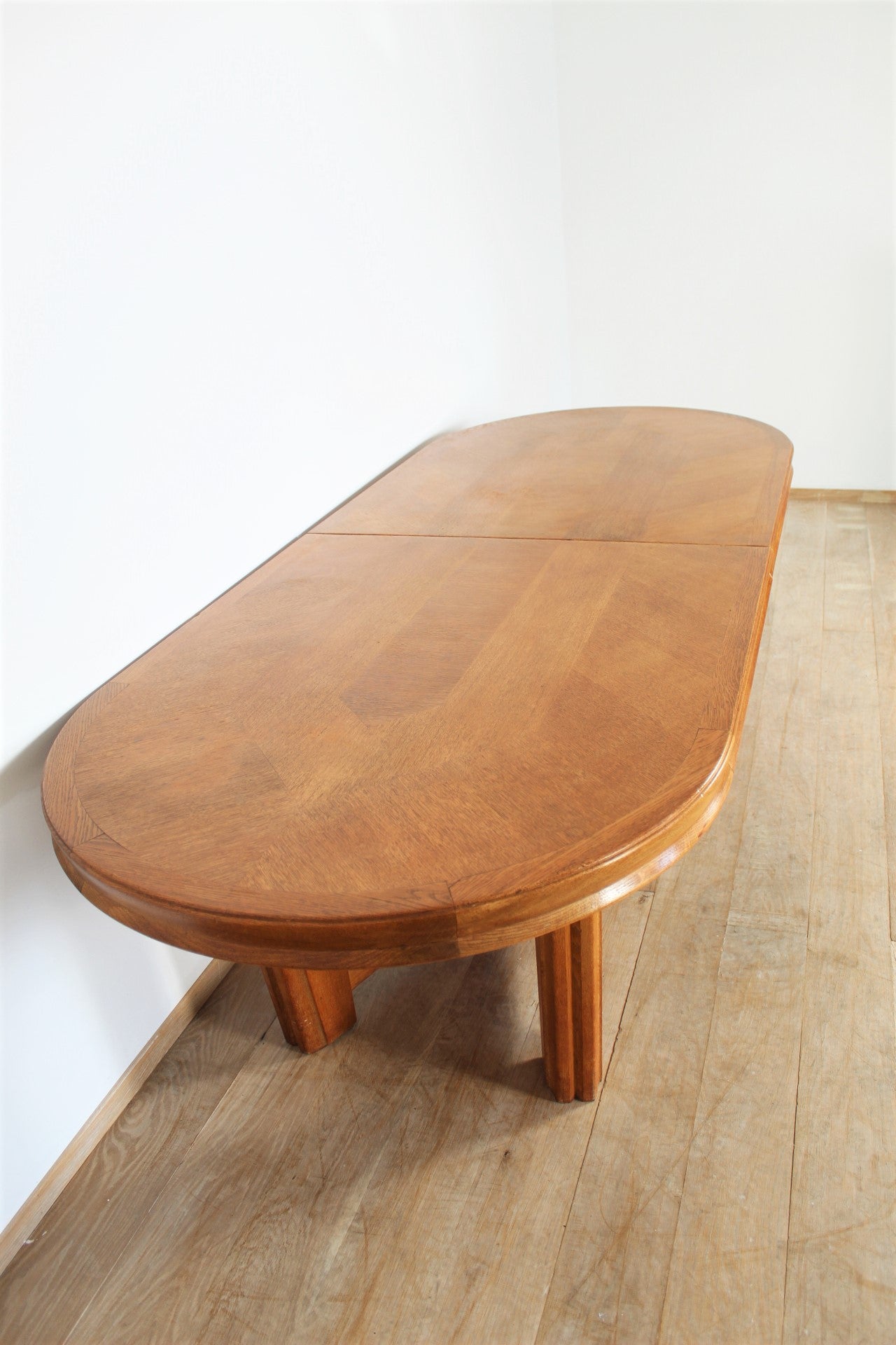 Rare Guillerme & Chambron Oval Dining Table