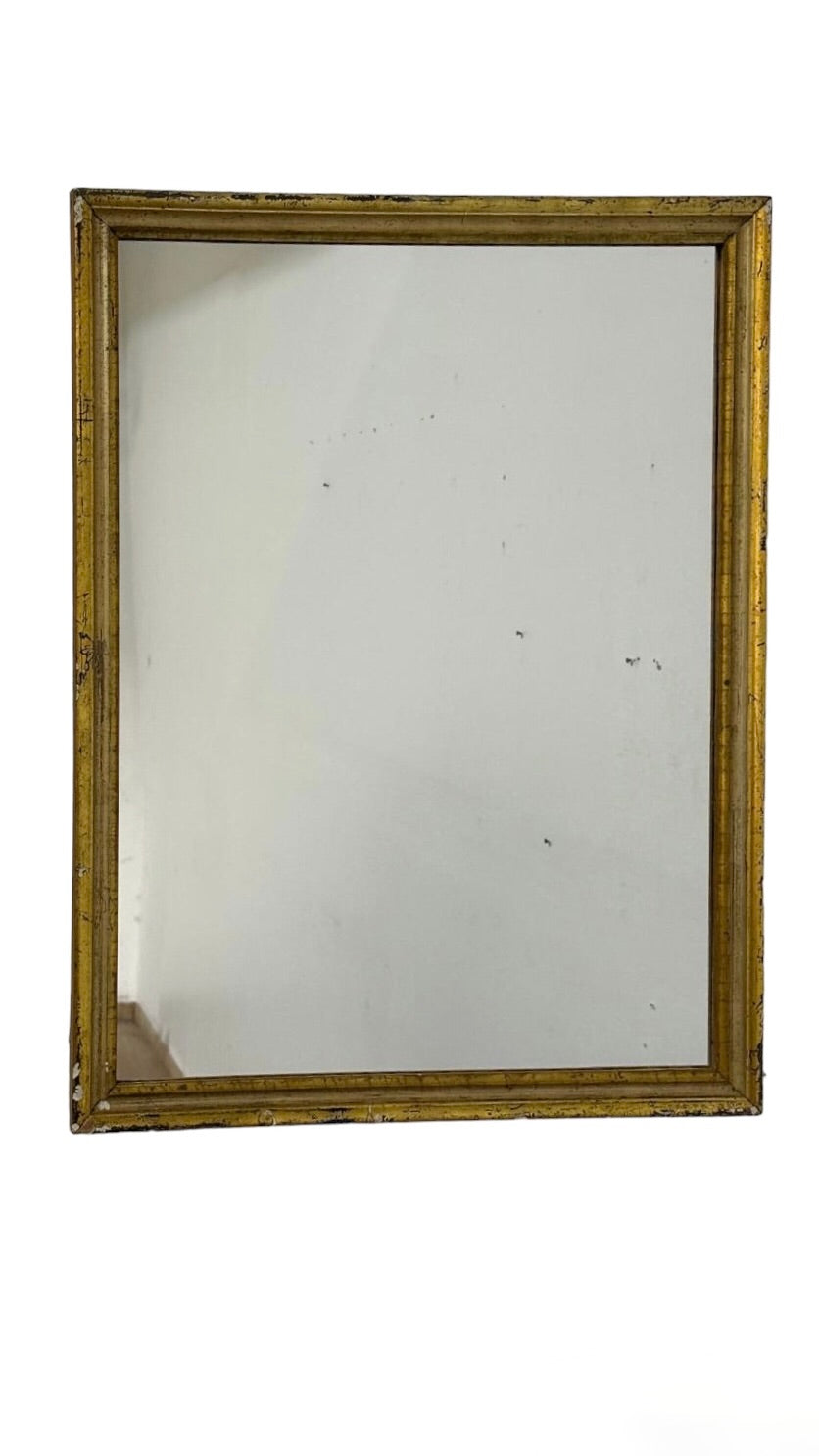 19th Century French Gilt Mirror