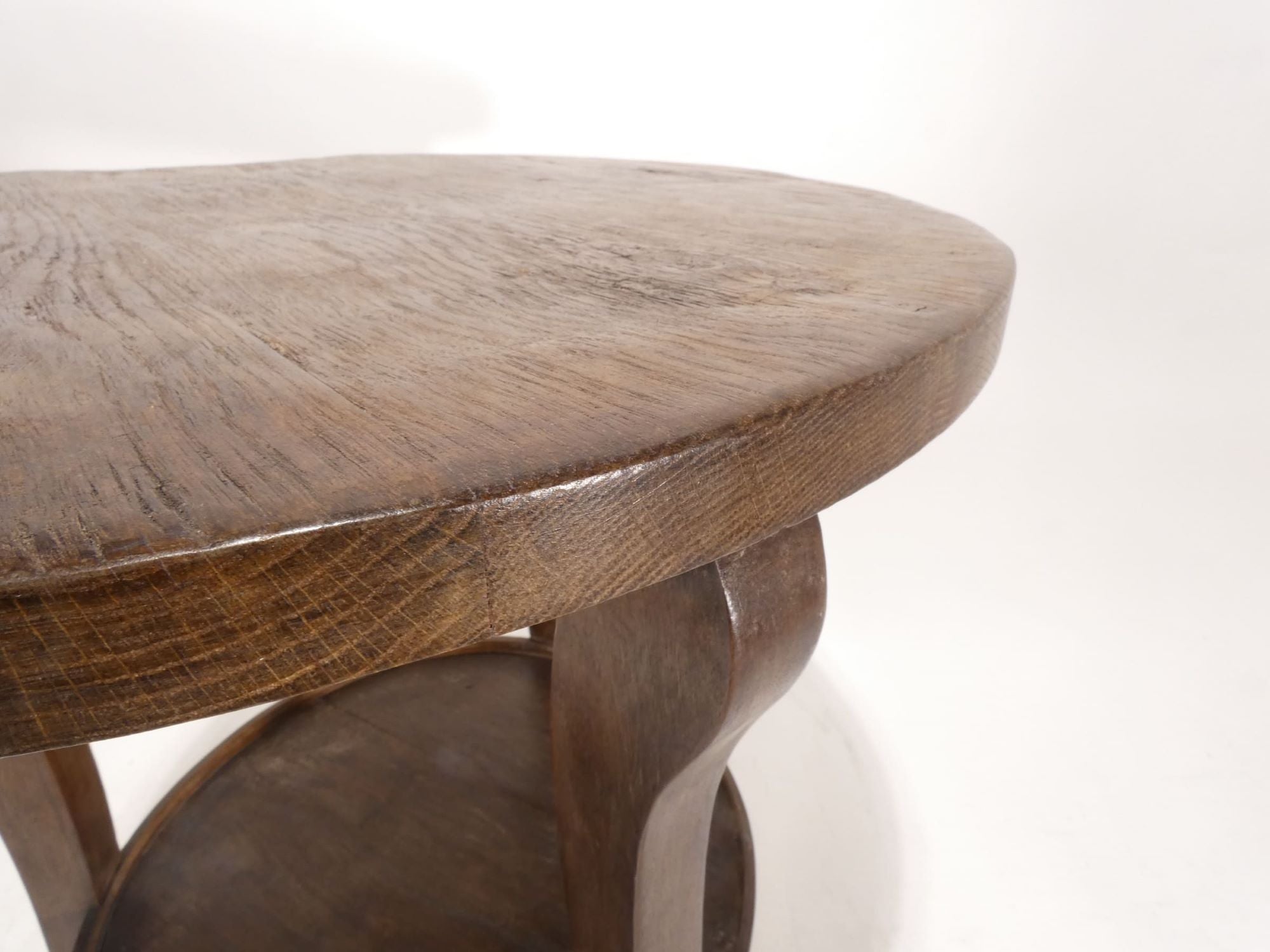 Lucca Studio Eloise Walnut Round Side Table