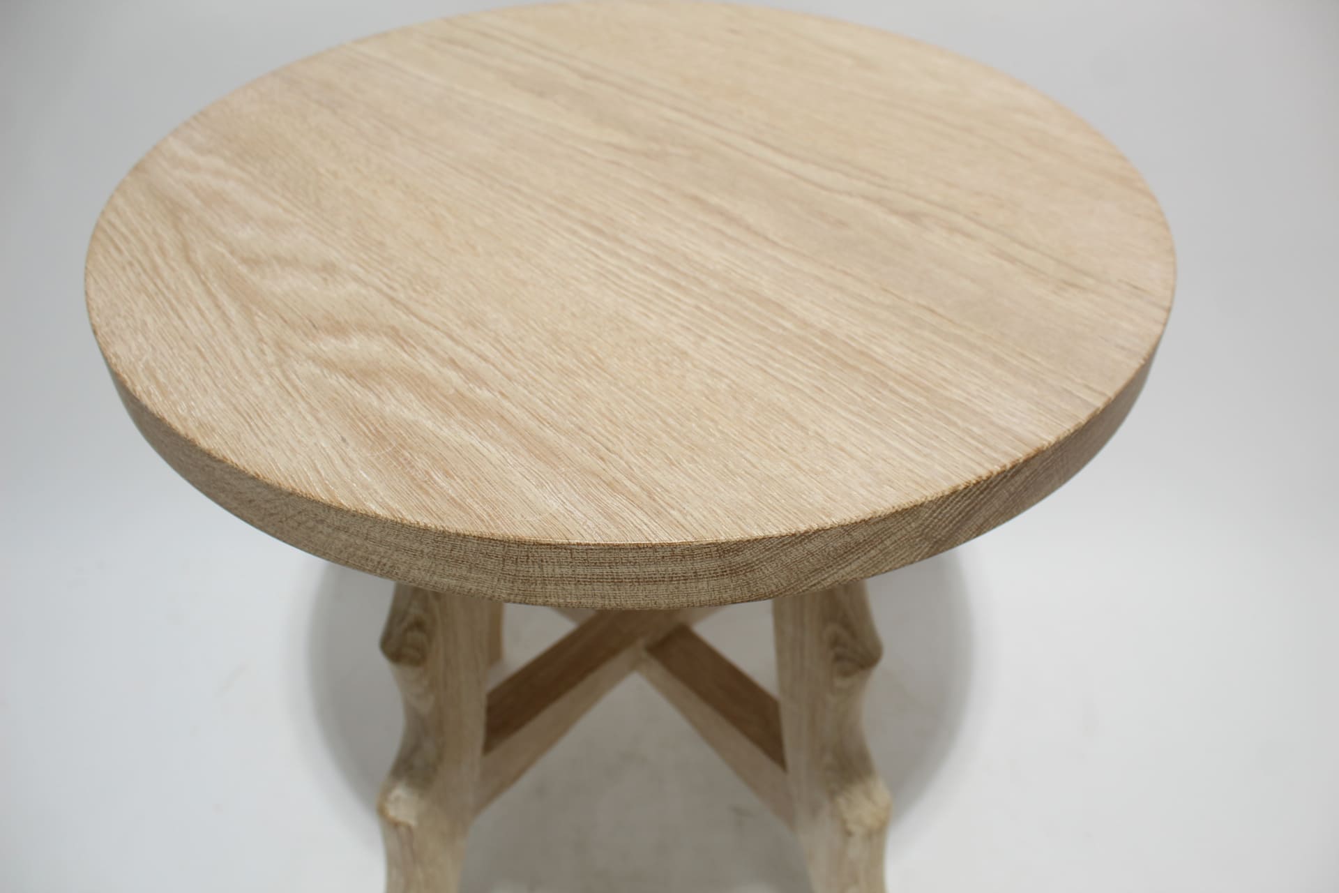 Lucca Studio Ari Cerused Oak Side Table