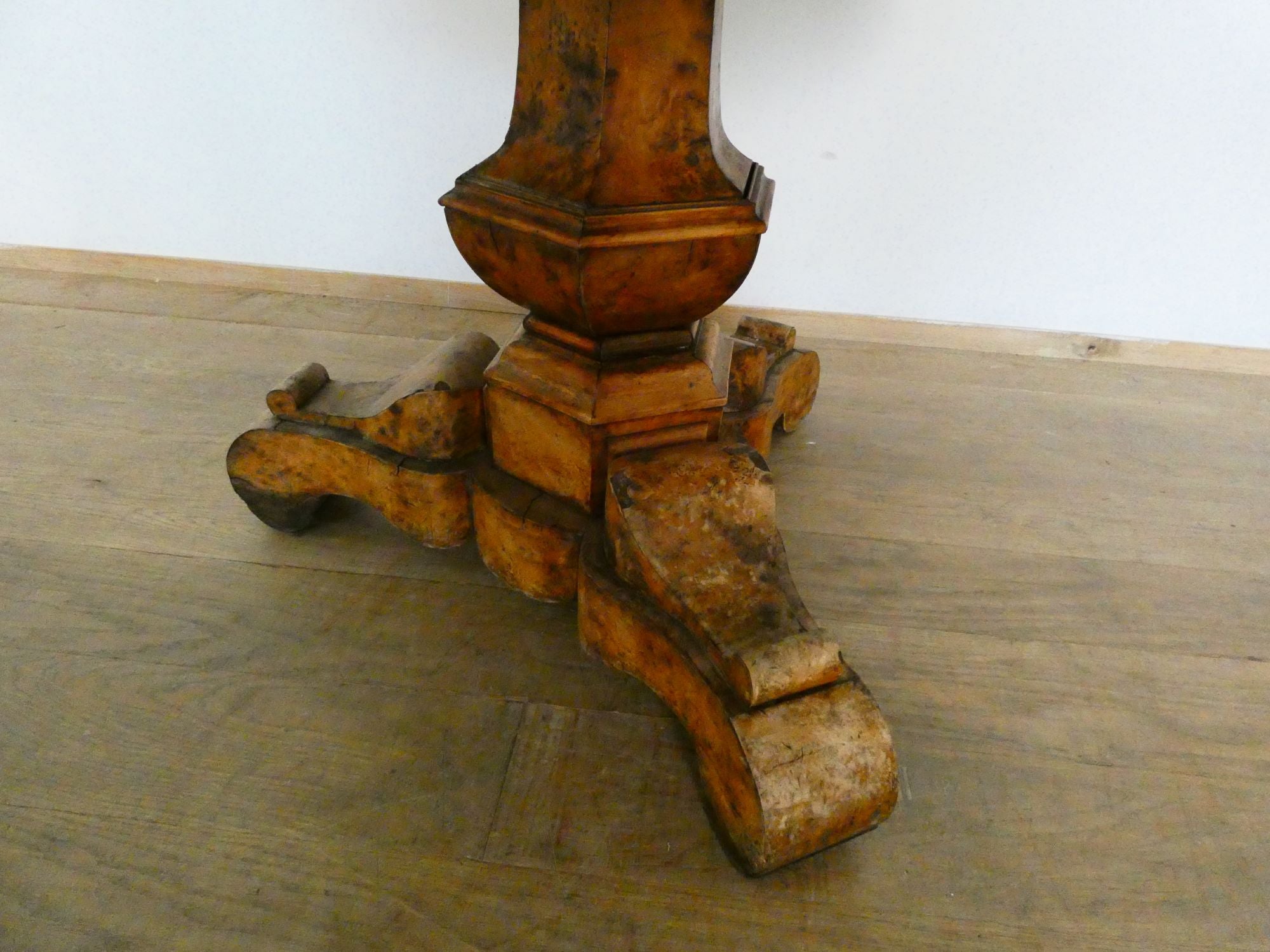 19th Century Leather Top Table