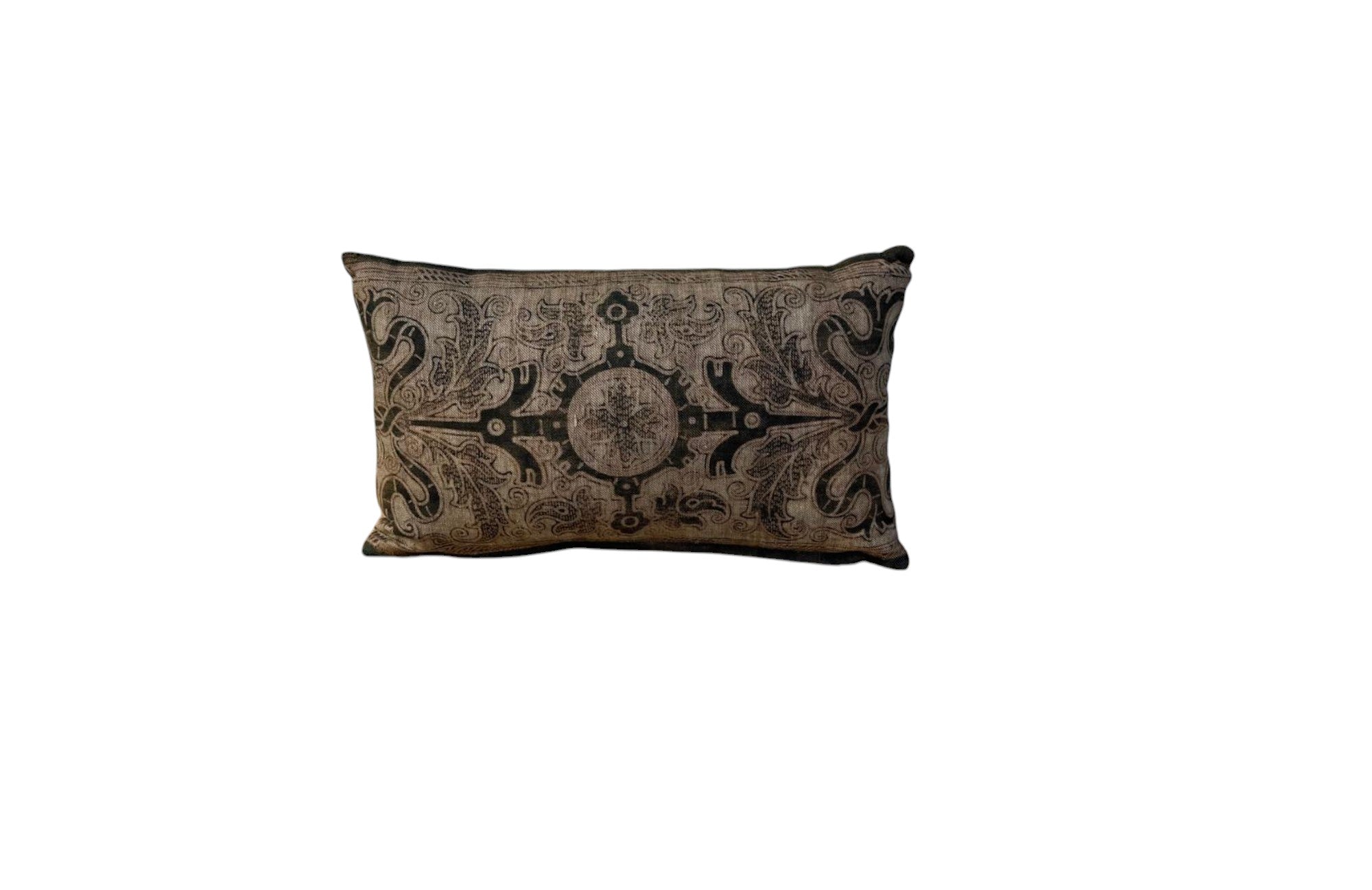 19th Century Fortuny Textile Pillow