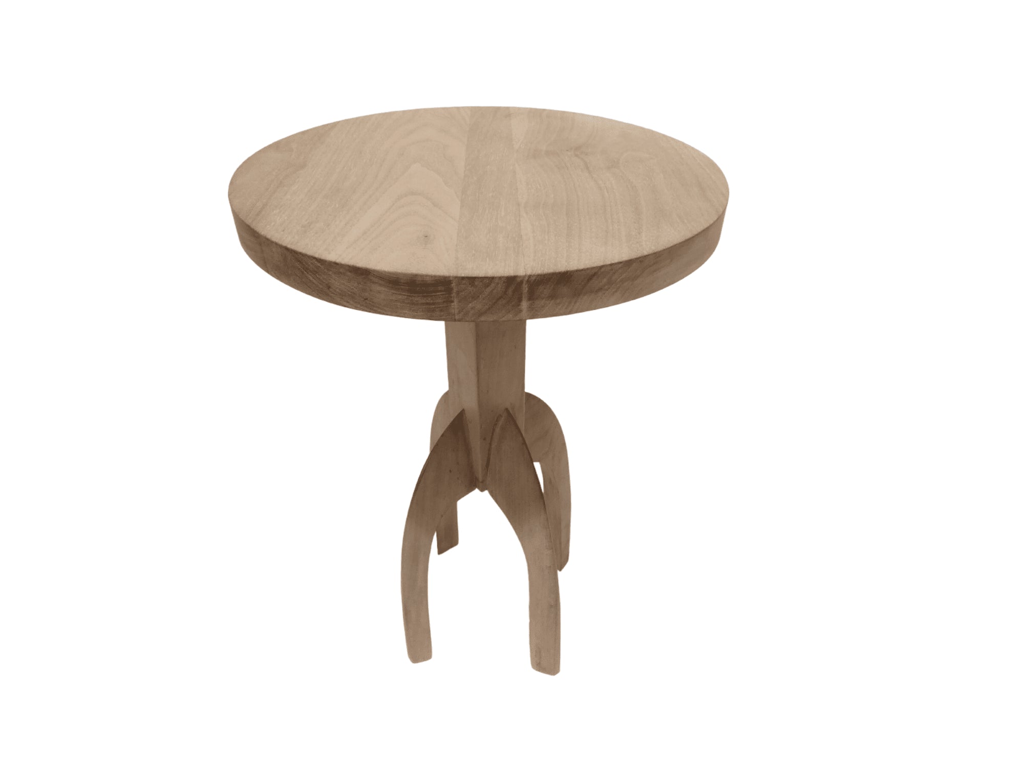 Lucca Studio Jasper Side Table in Walnut