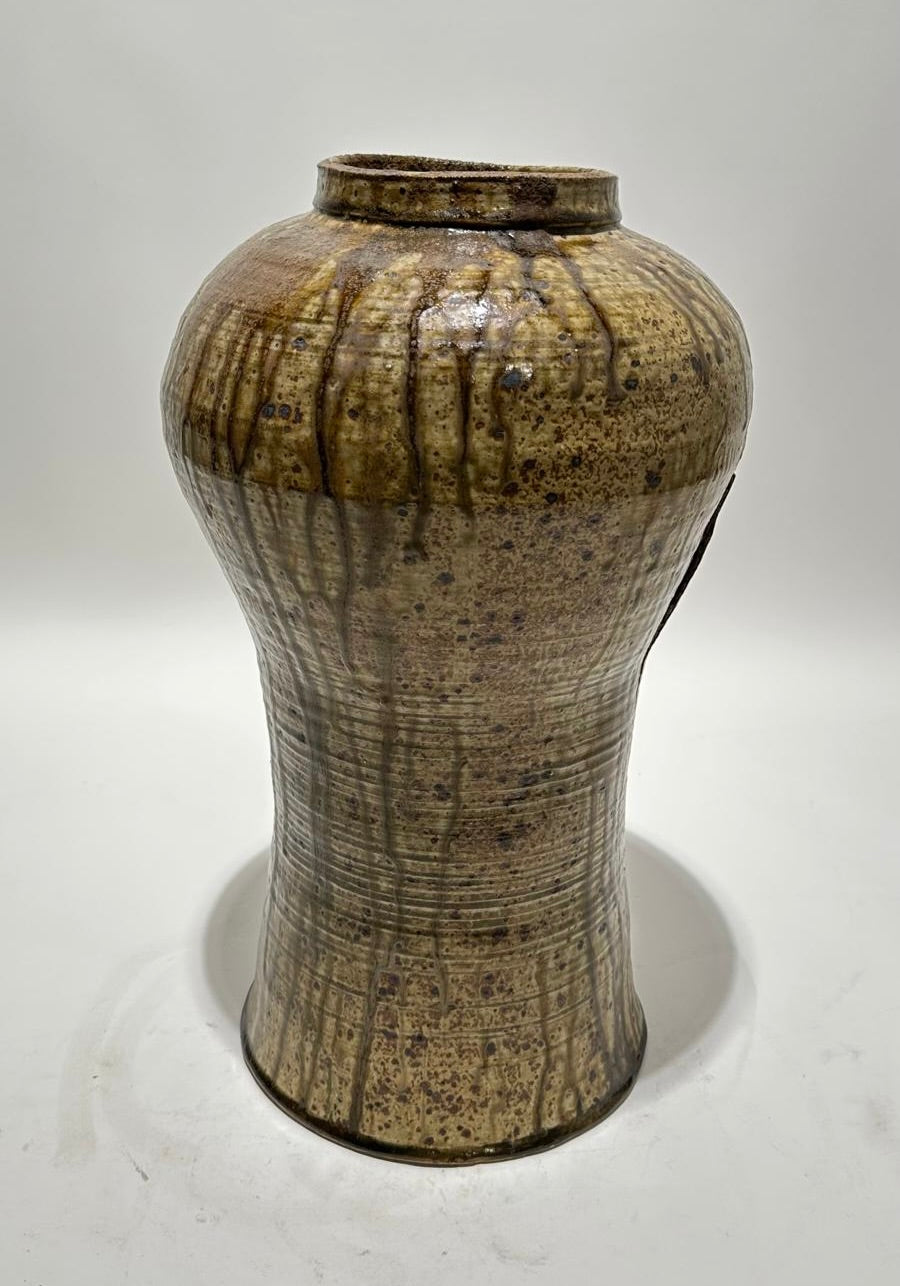 Large Scale Belgian Studio Pottery Vase