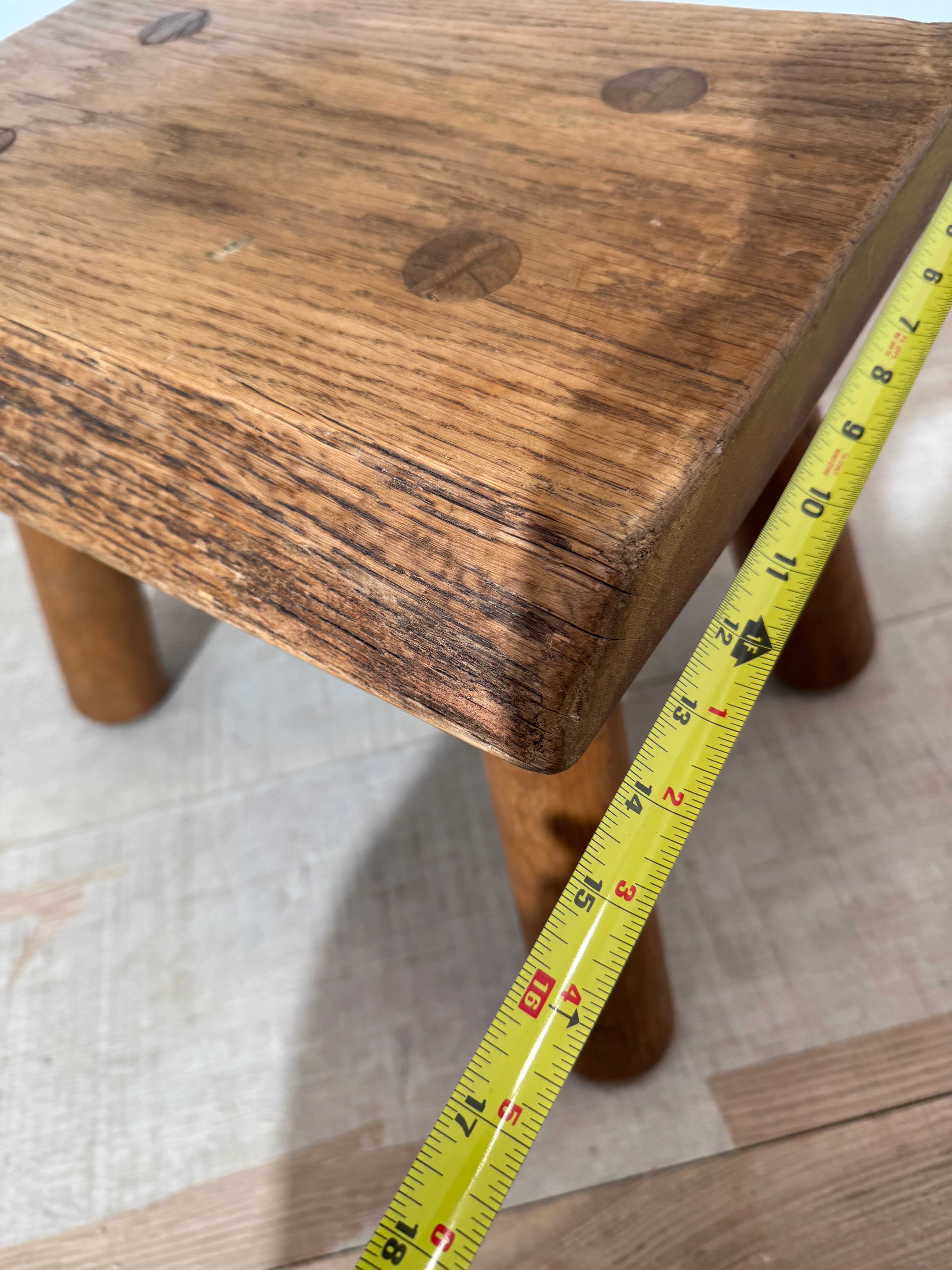 Original 1940's Oak Side Table