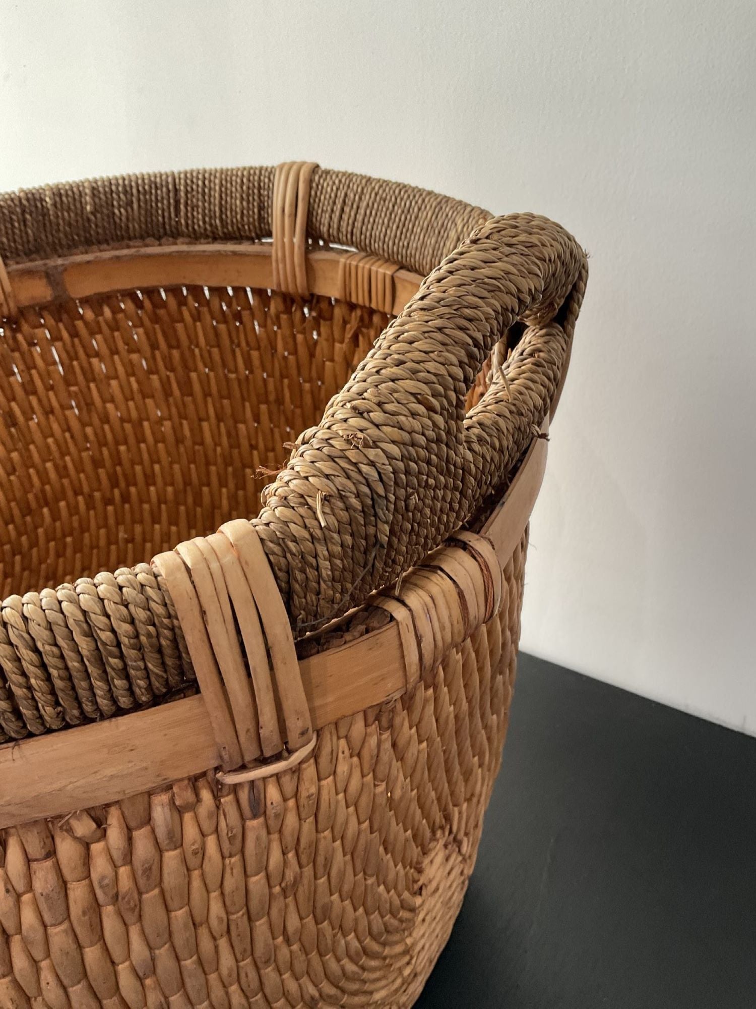 Large 19th Century Chinese Basket