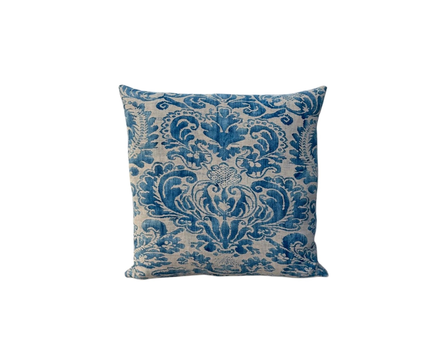 19th Century Fortuny Textile Pillow