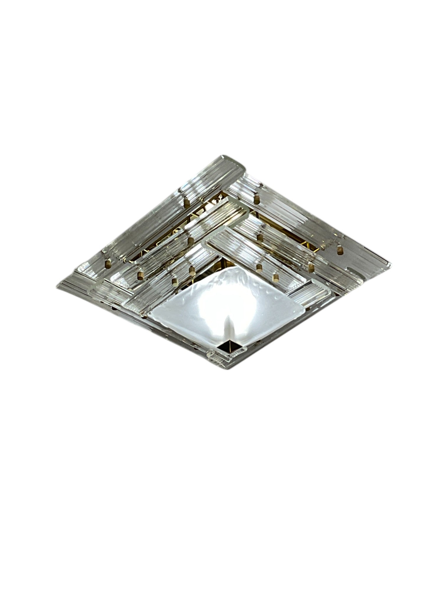 Vintage Venini Flush Mount Ceiling Fixture