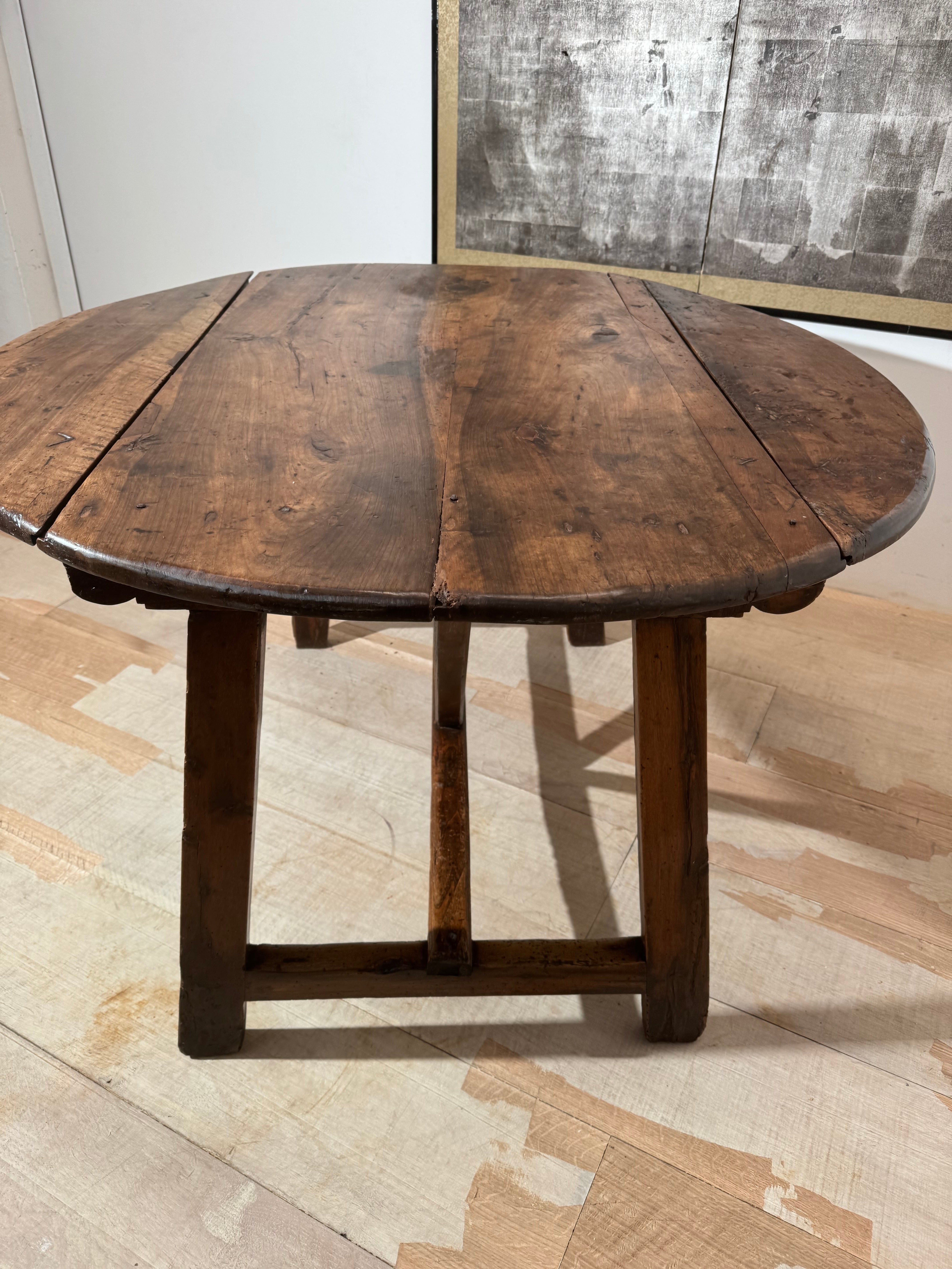 European Walnut 18c Dining Table