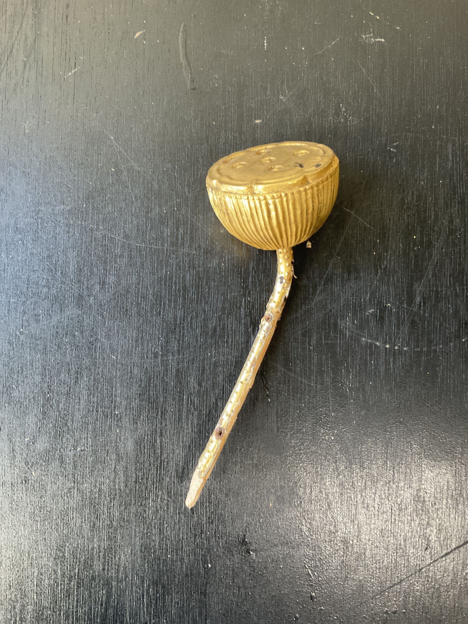 Exceptional 19th Century Gilt Wood Alter Flower