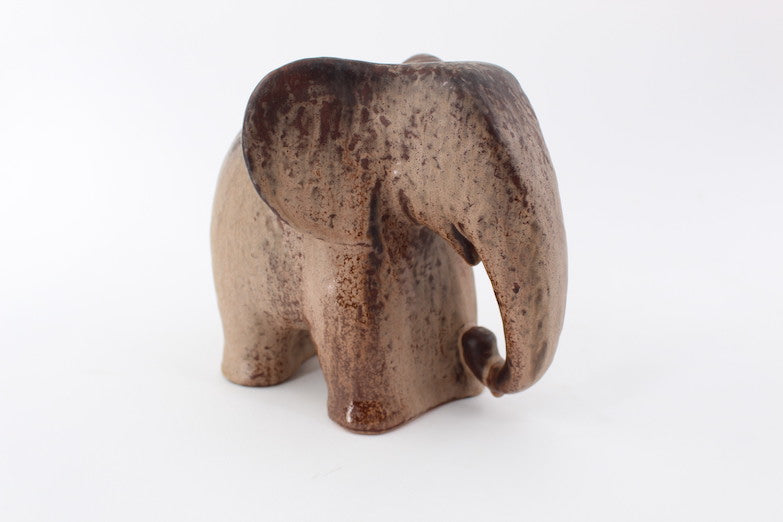 Vintage Danish Ceramic Elephant