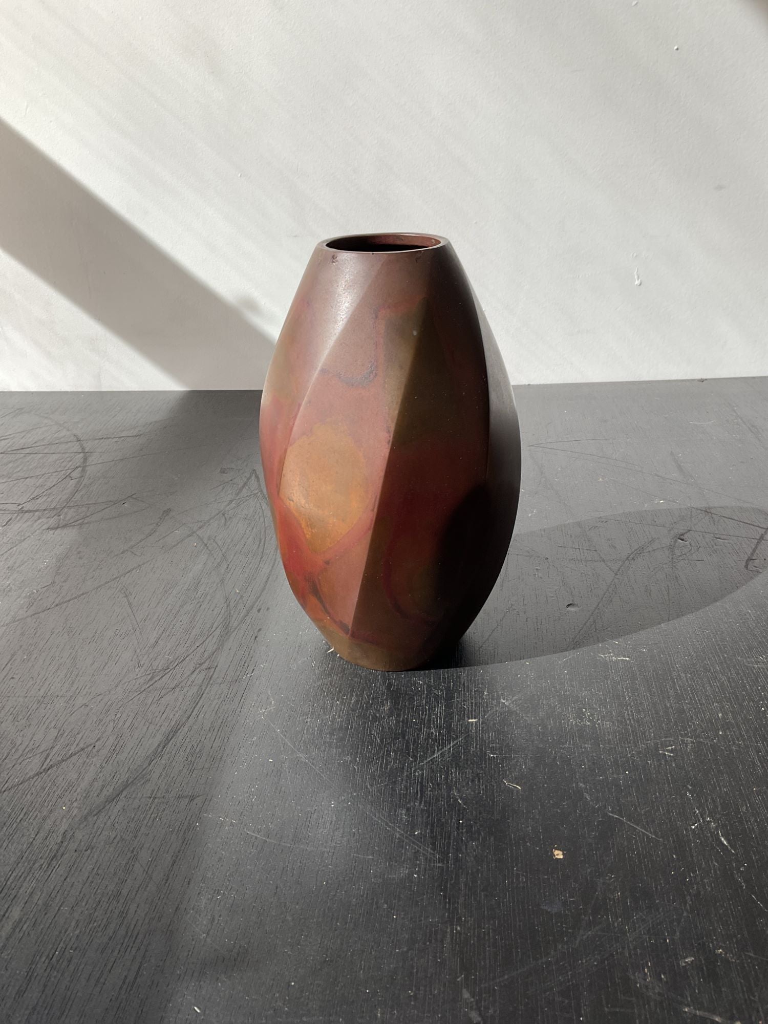 Vintage Japanese Bronze Vase