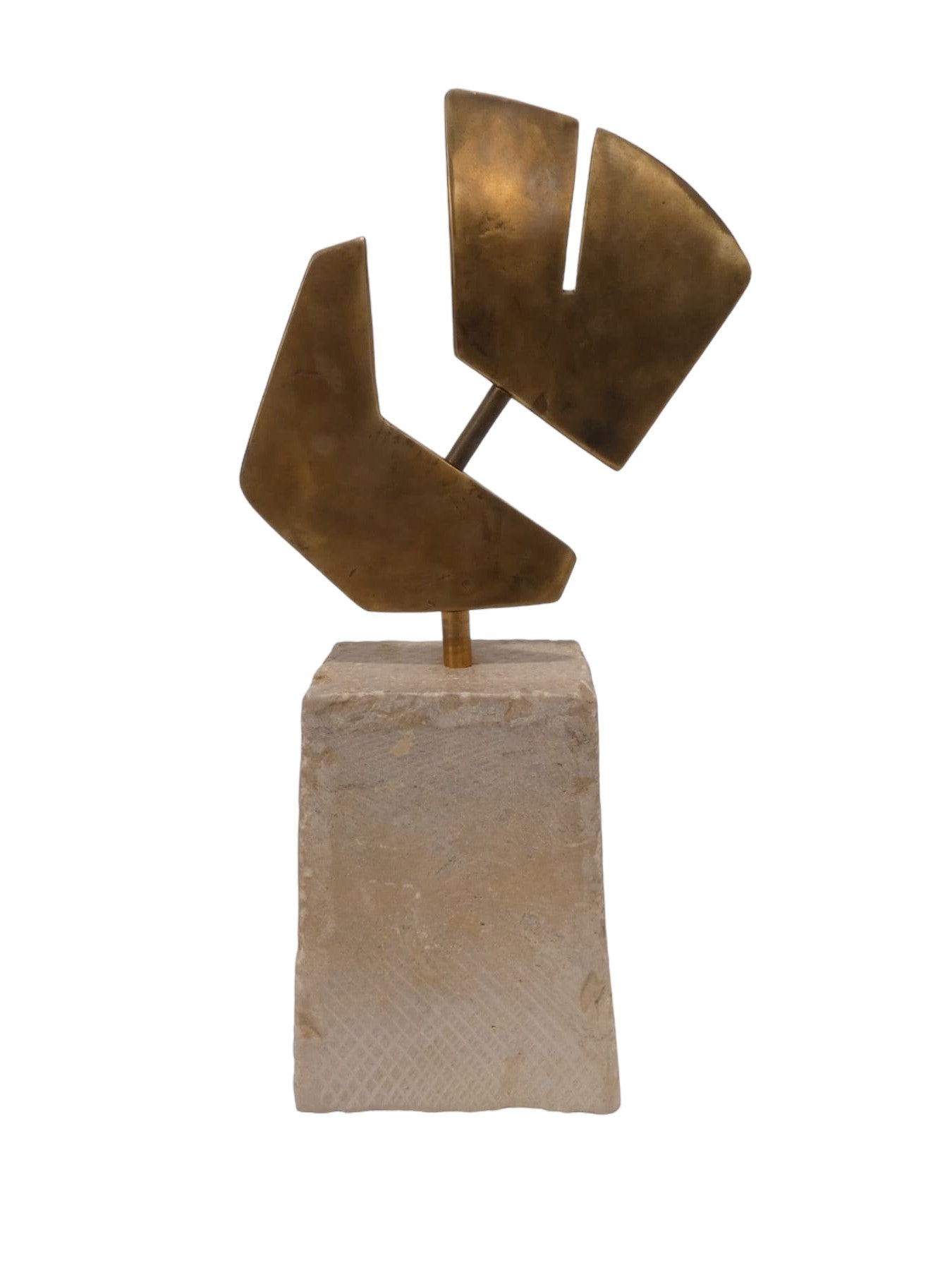 Limited Edition Bronze and Stone Sculpture