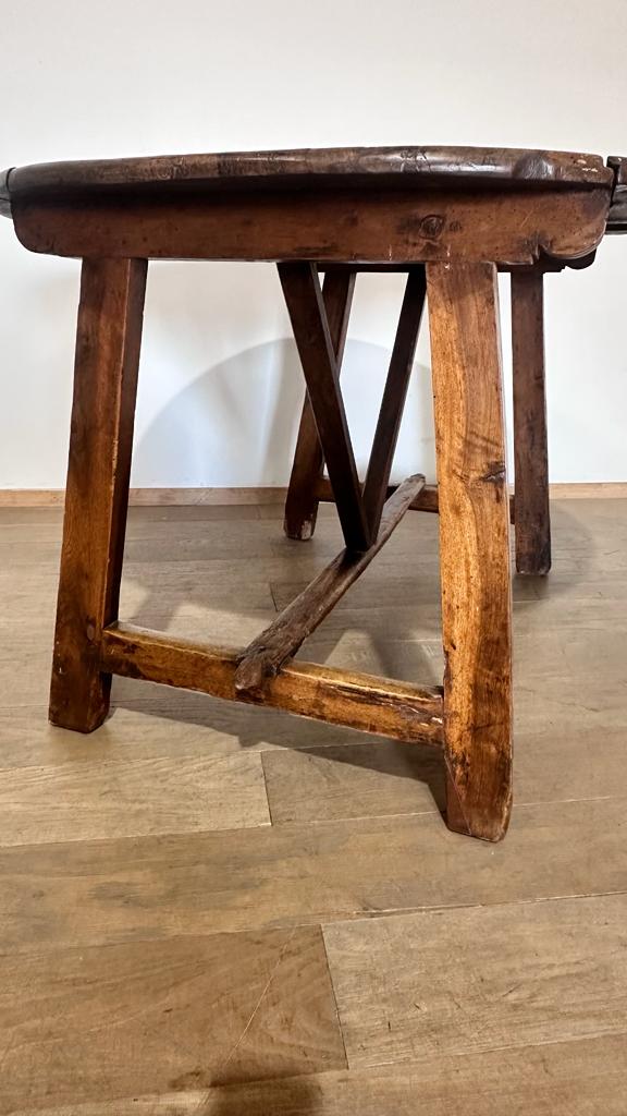 Exceptional 18th Century Walnut Dining Table