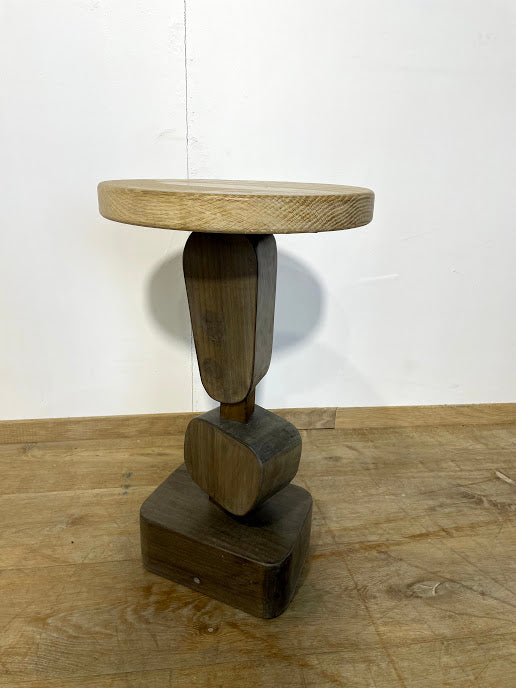 Lucca Studio Alcott  Walnut Side Table