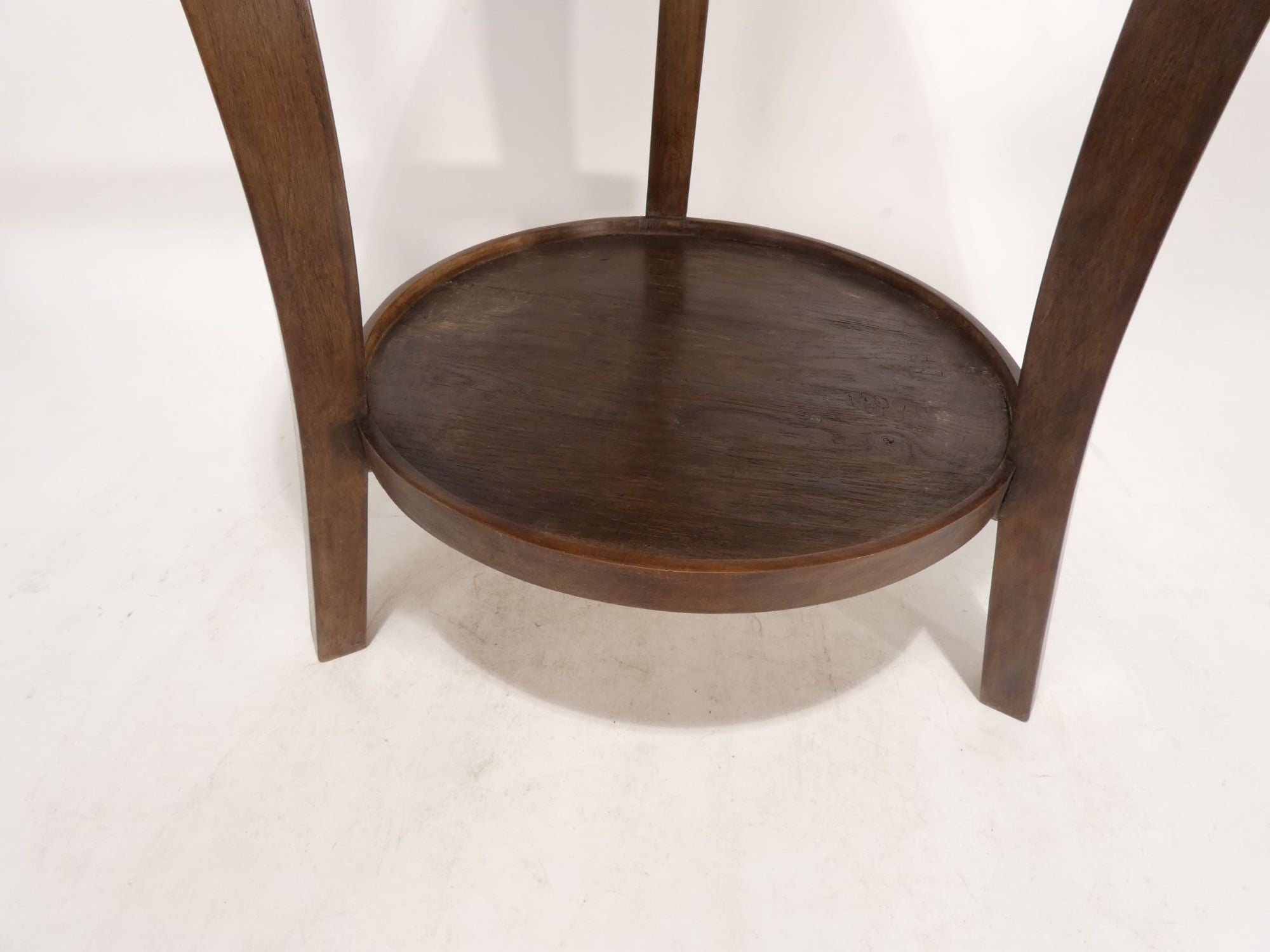 Lucca Studio Eloise Walnut Round Side Table