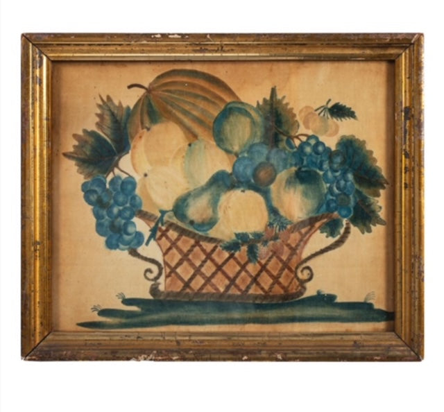 19th Century American Still Life Scenes of Fruit