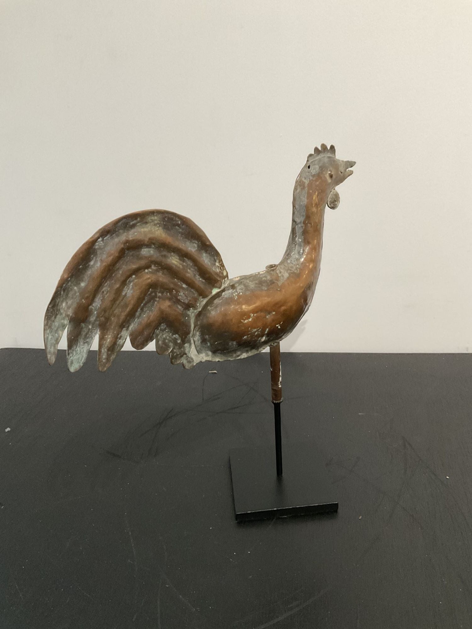 19th Century English Tole Rooster