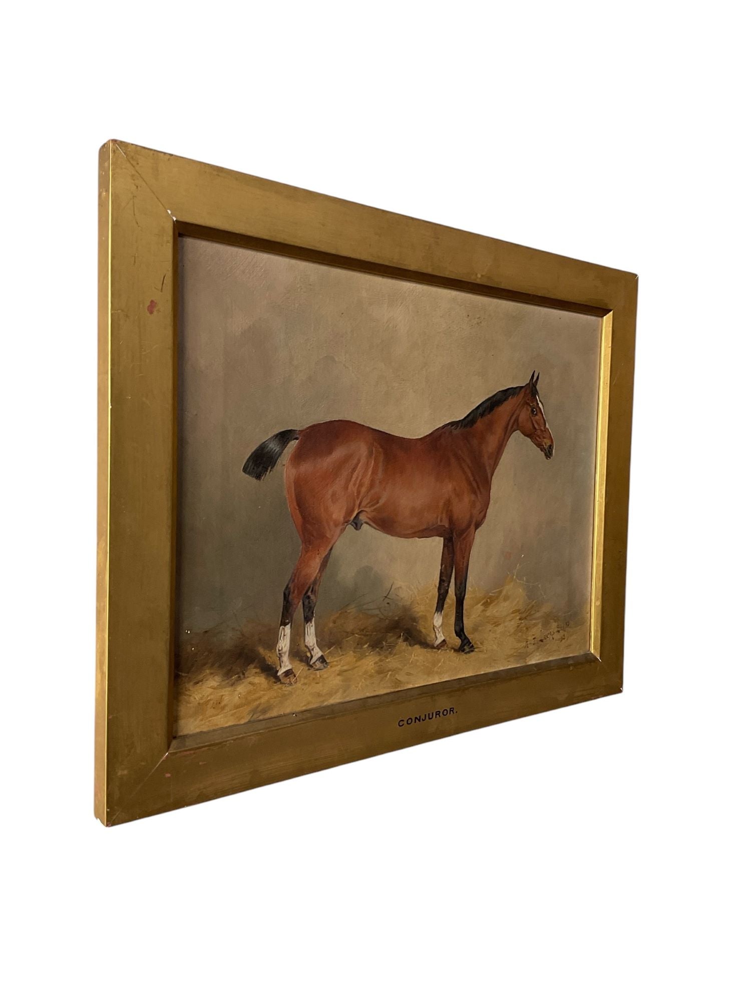 Circa 1890’s English Horse Portrait, (4) Framed Portraits Available