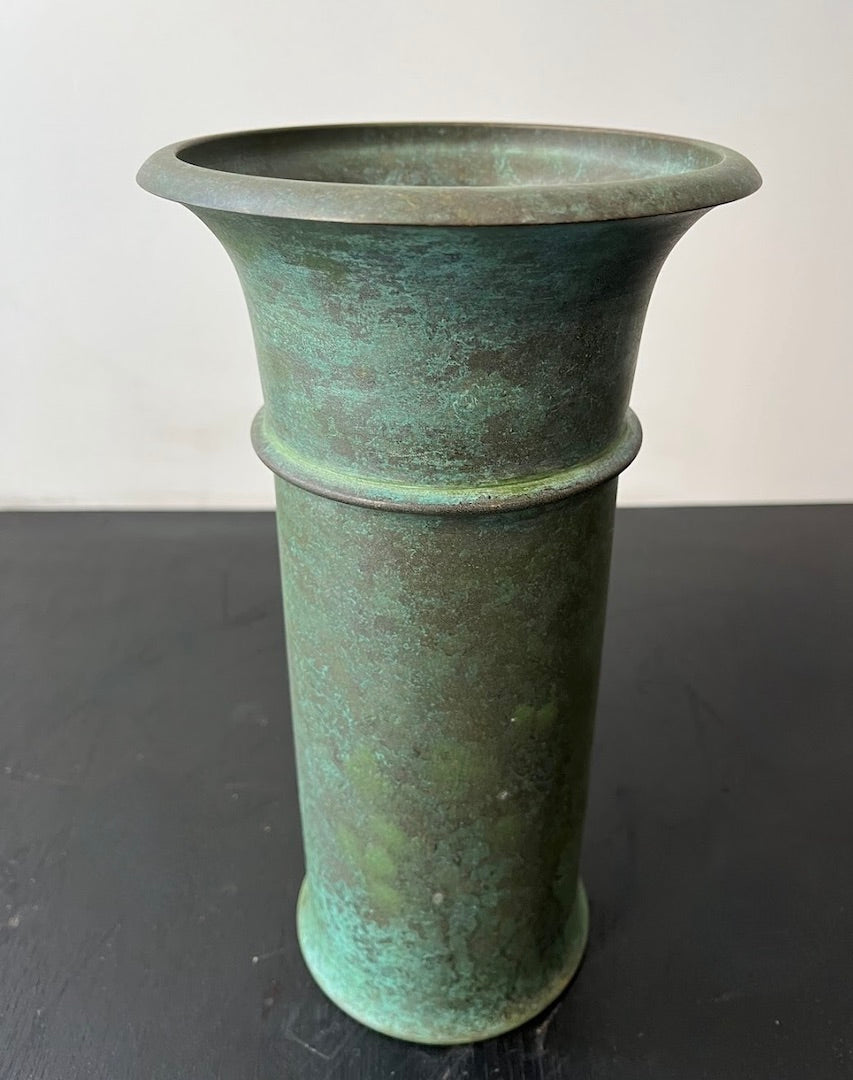 Vintage Japanese Bronze Vase