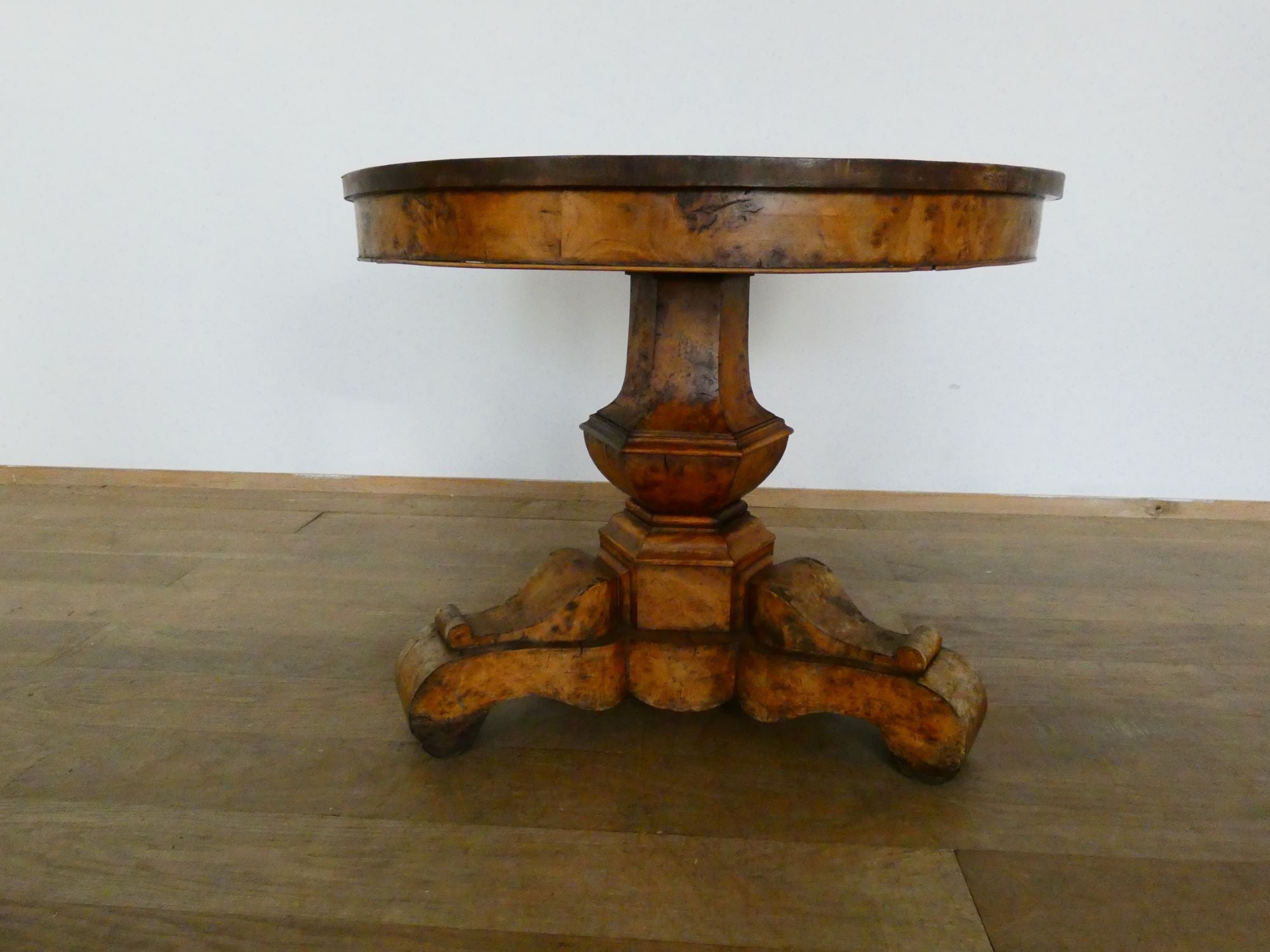 19th Century Leather Top Table