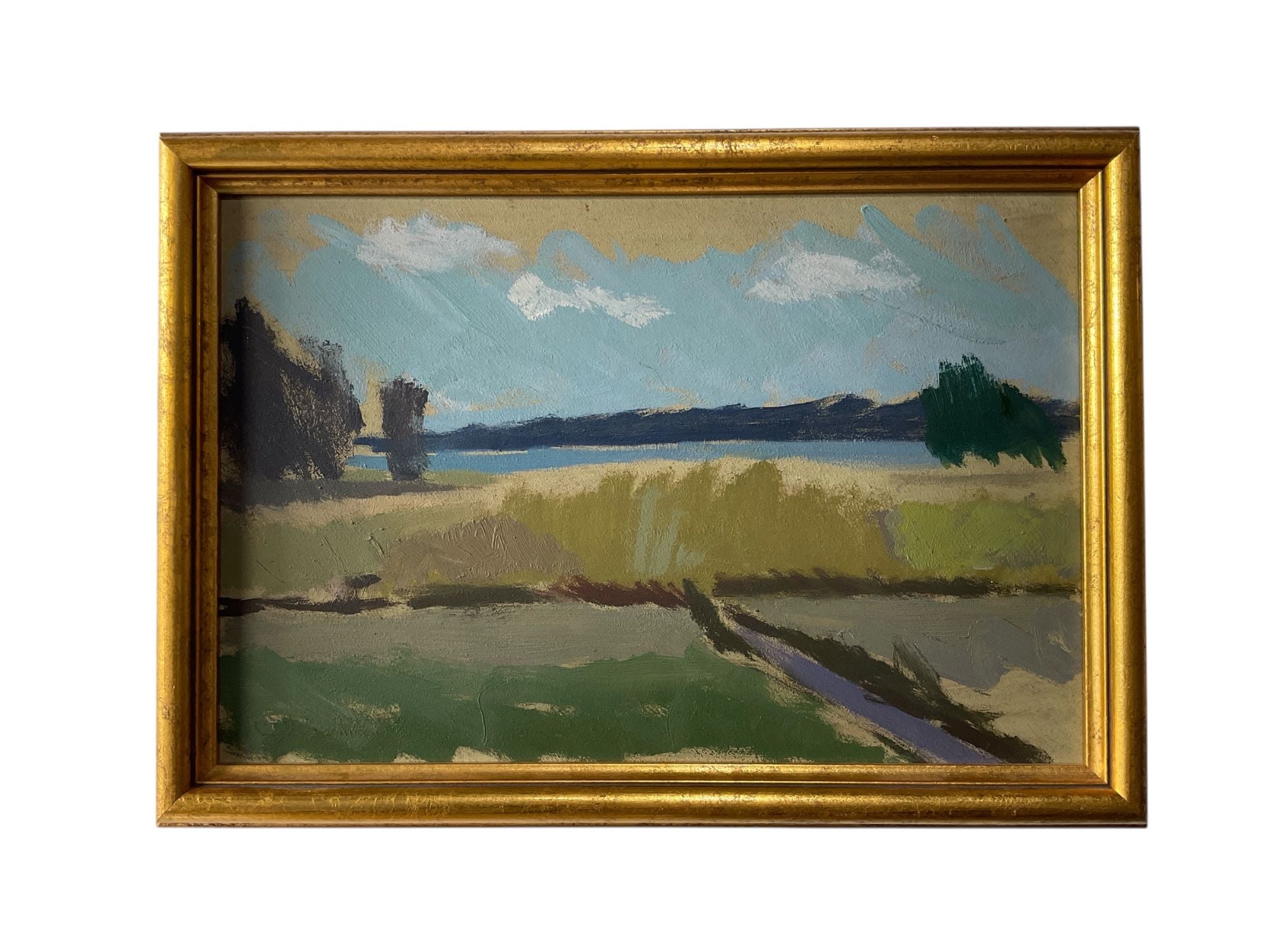 Vintage Swedish Landscape Painting