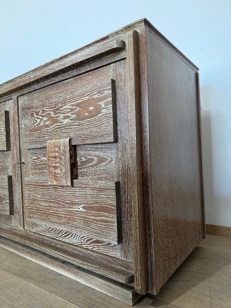 French 1940's Oak Buffet