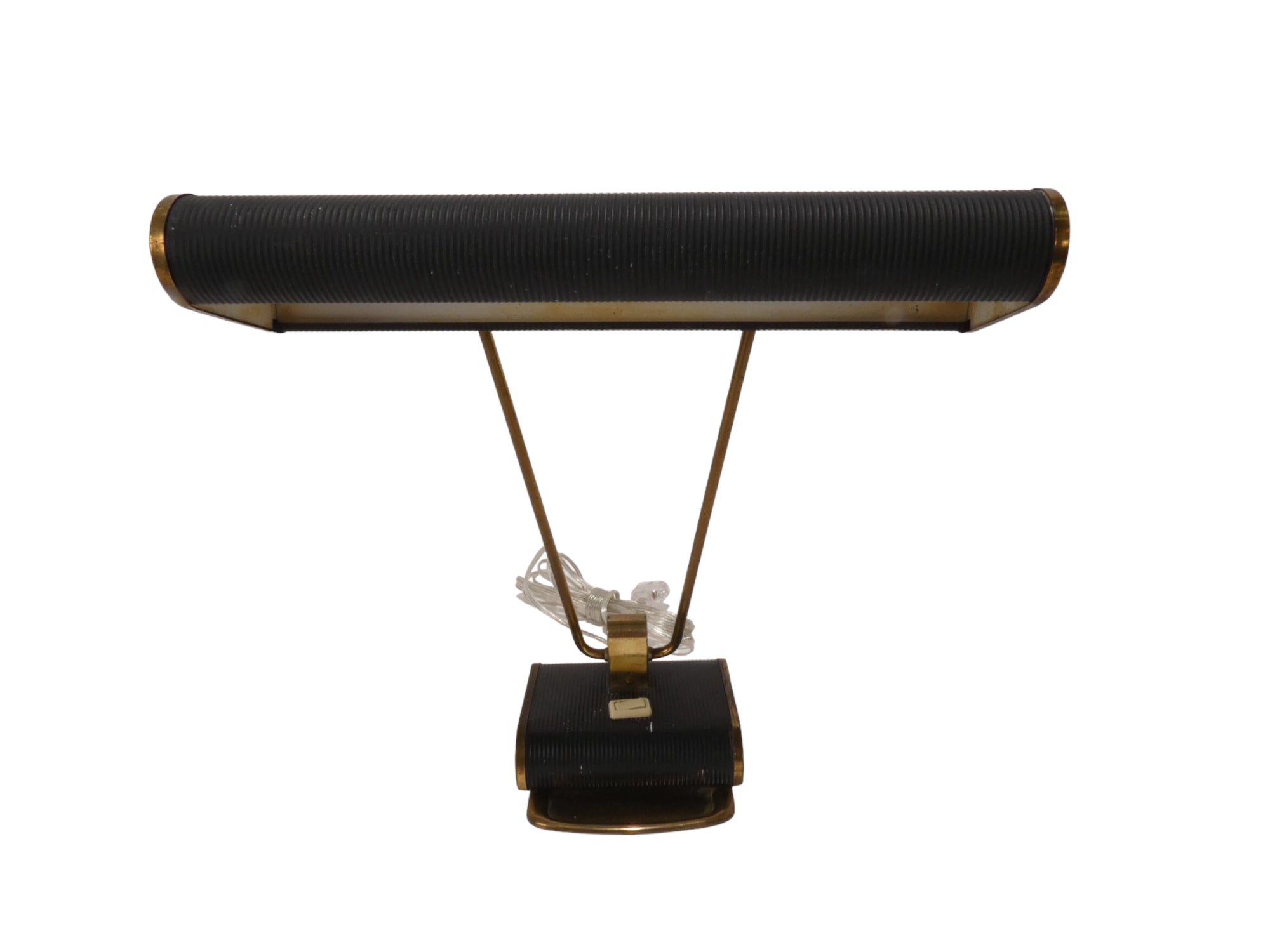 Eileen Gray Adjustable Brass and Black  Table Lamp