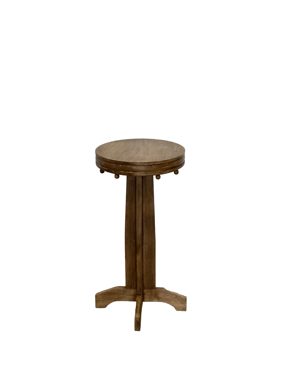 Limited Edition Walnut Deco Side  Table