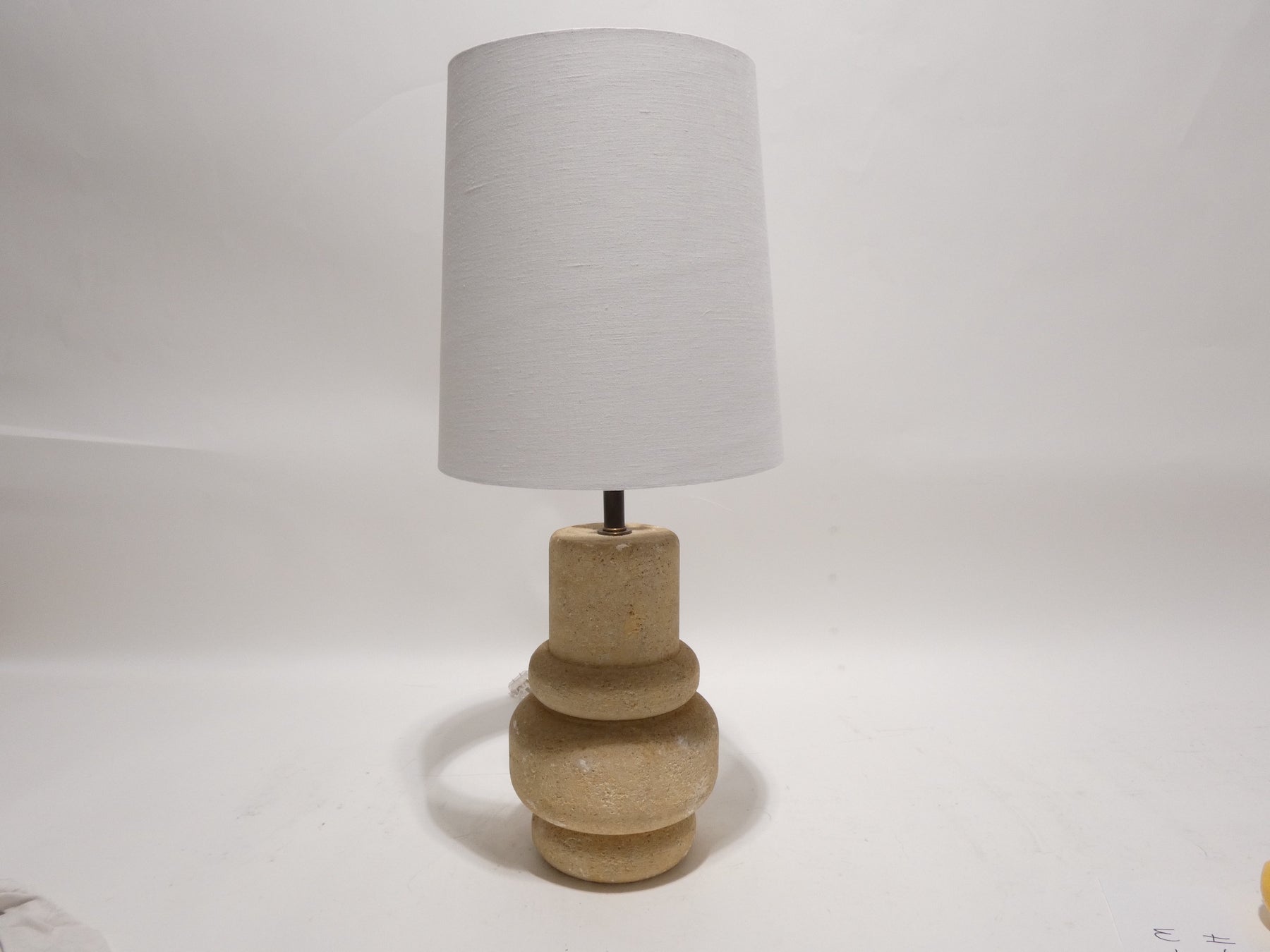 French Vintage Stone Lamp