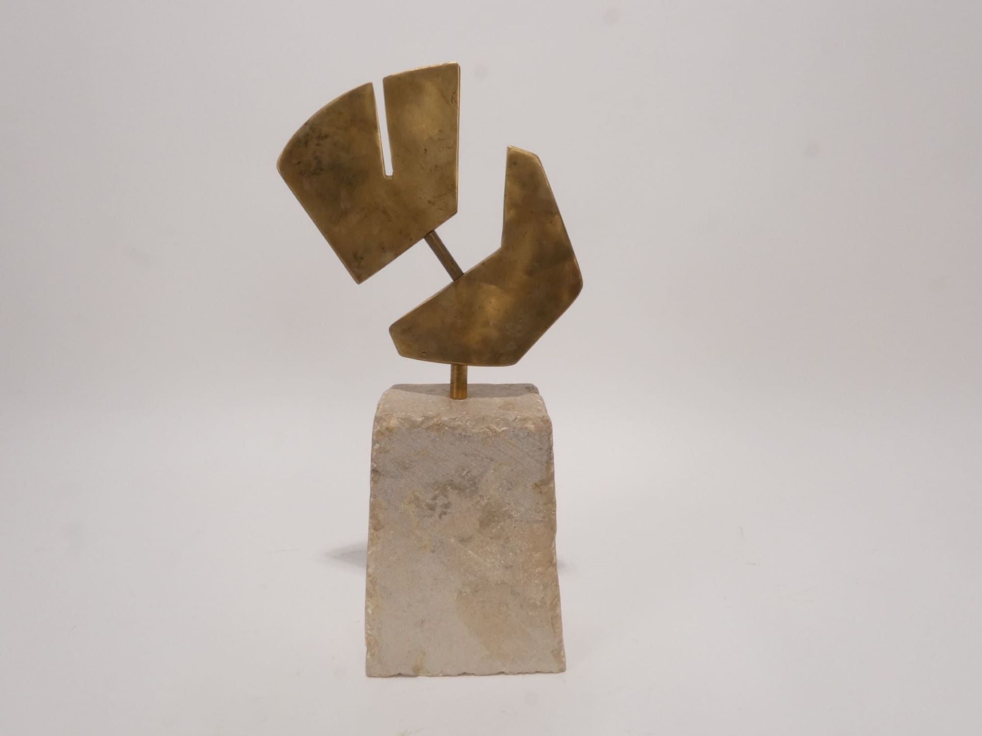 Limited Edition Bronze and Stone Sculpture