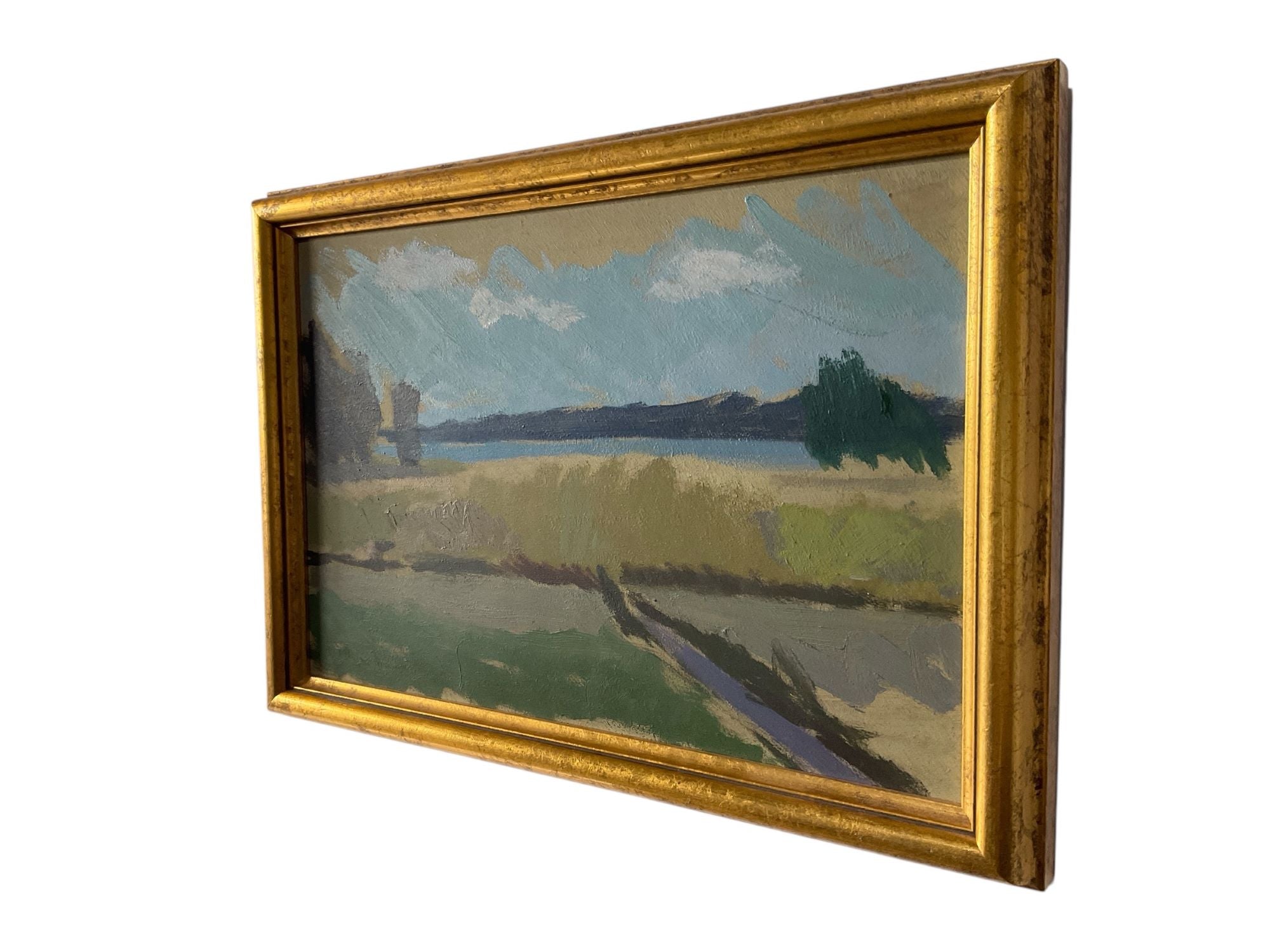 Vintage Swedish Landscape Painting