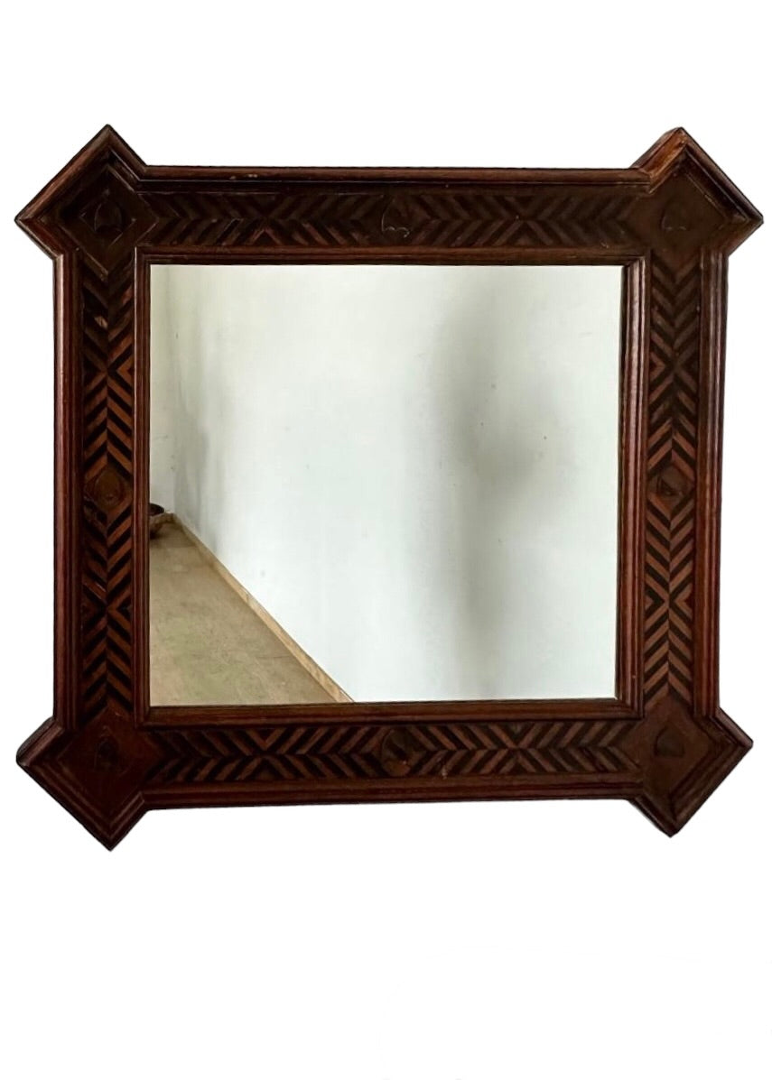 French Art Populaire Mirror