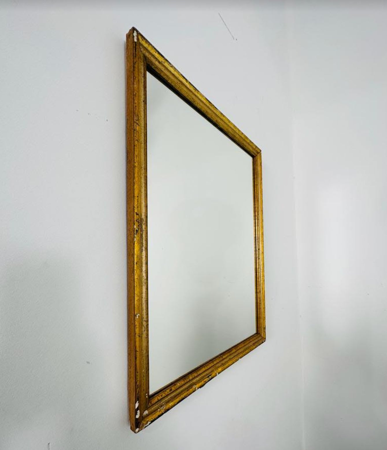 19th Century Spanish Giltwood Mirror