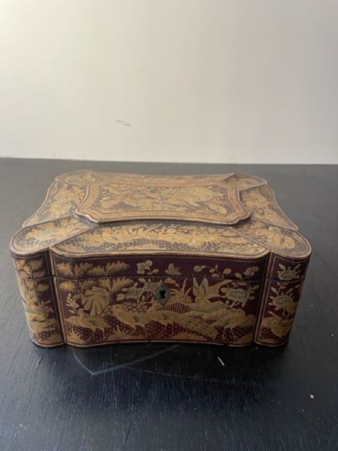 Chinoiserie Lacquer Box