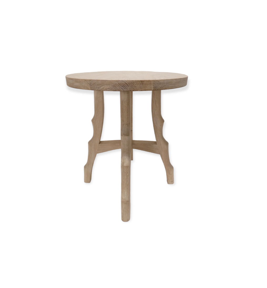 Lucca Studio Ari Cerused Oak Side Table