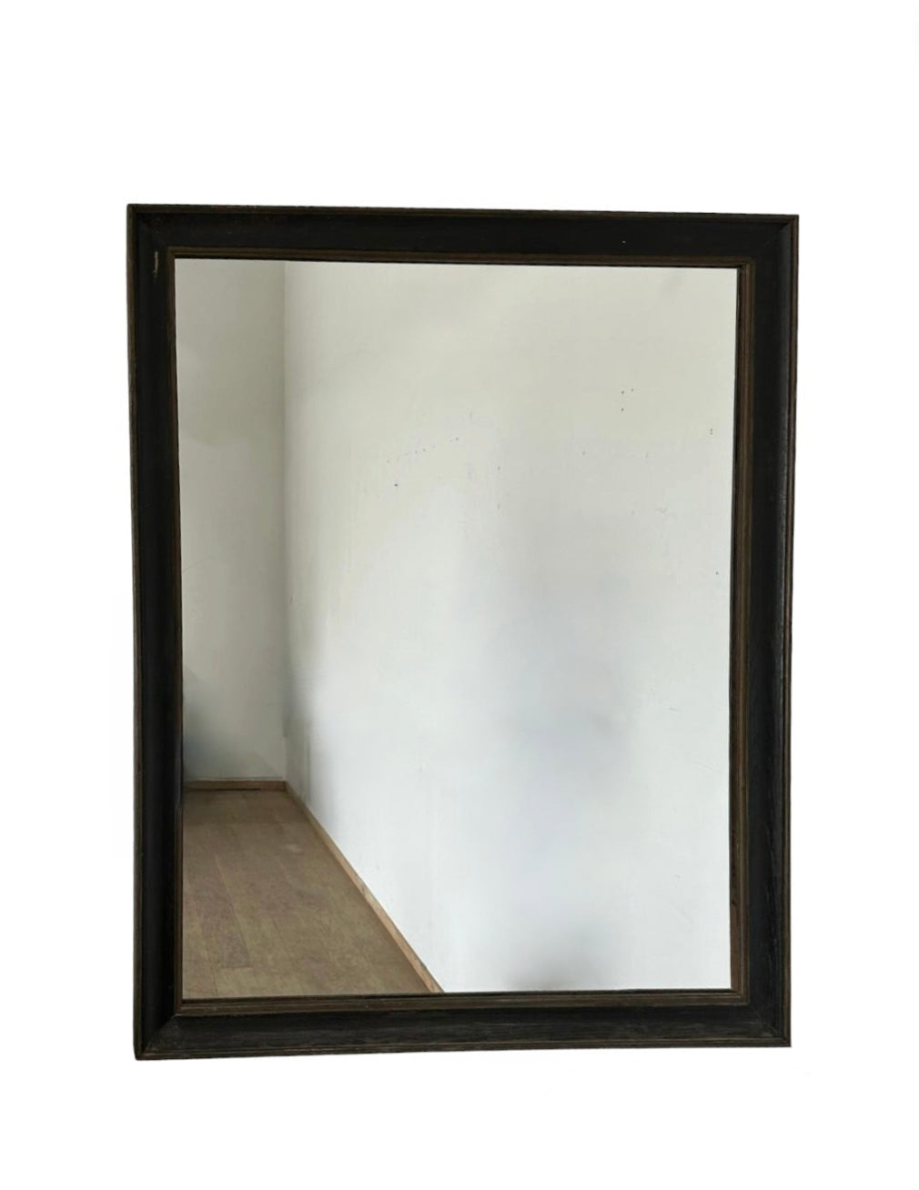 Large 19th Century French Ebonized Mirror