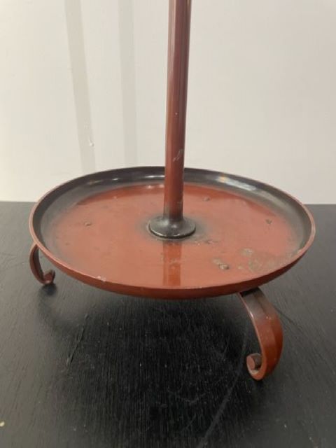 Pair of Early 20th Century Bronze Candle Stand