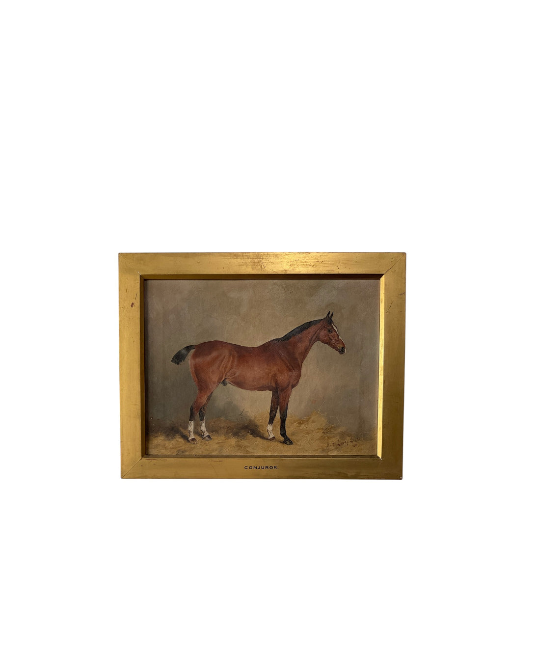 Rare Circa 1890’s English Horse Portrait, (4) Framed Portaits Available